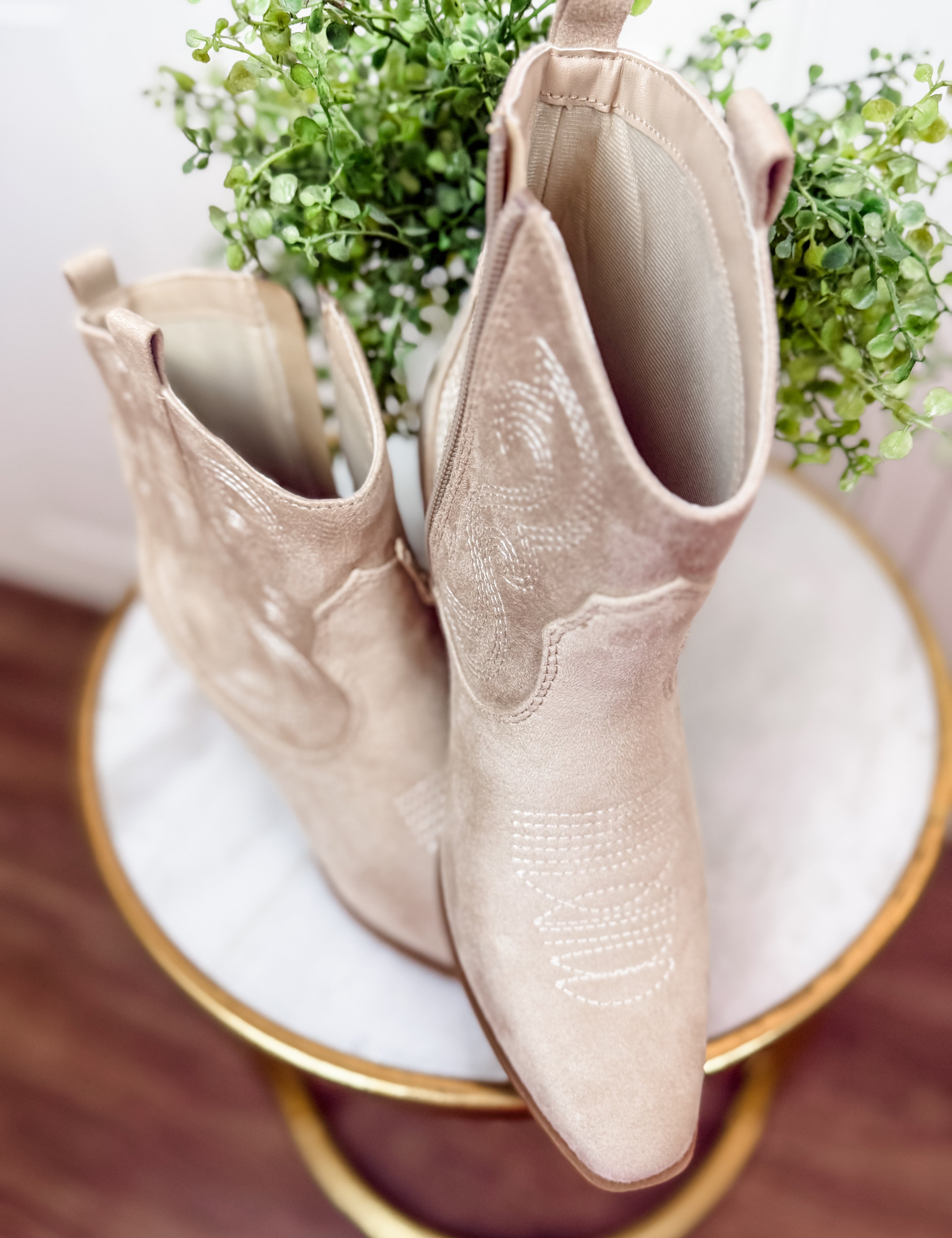 Prairie Charm Booties - Just a Small Town Girl