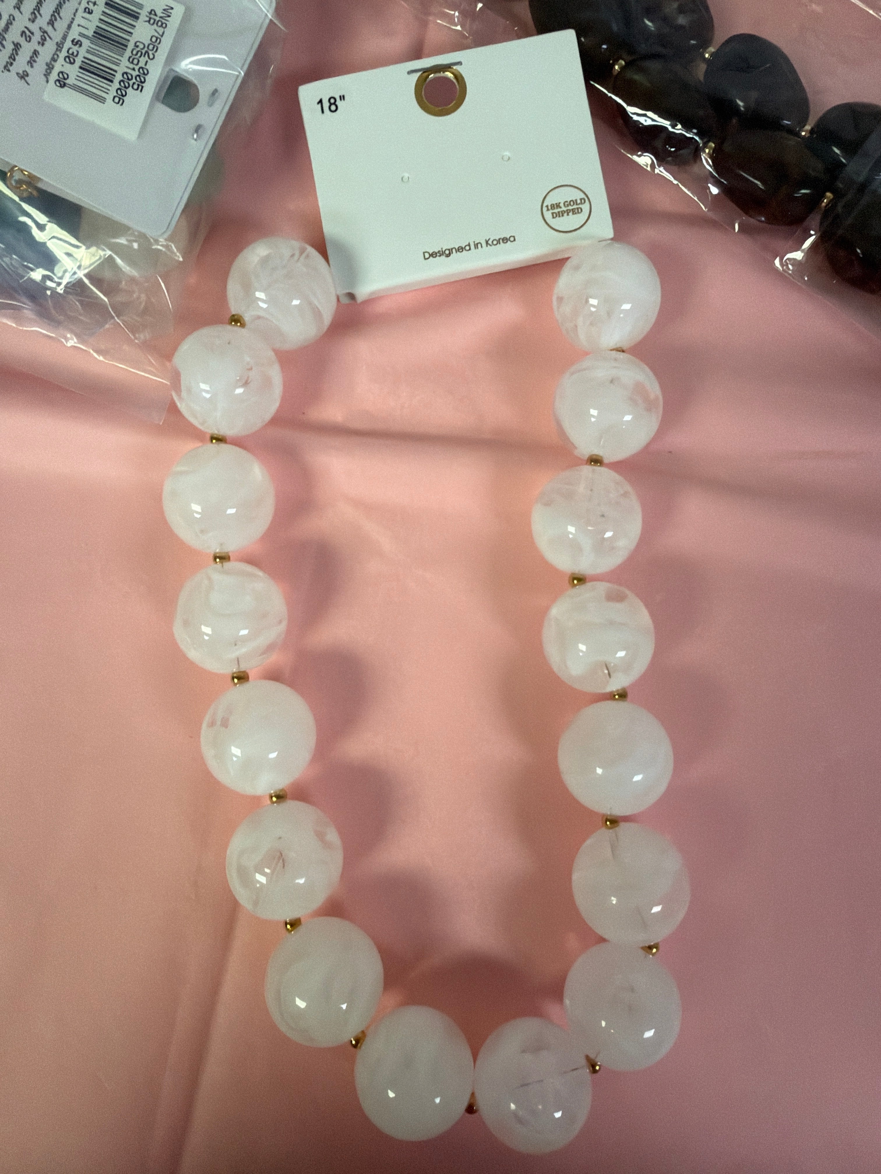 Pretty In Pearl Statement Necklace - Just a Small Town Girl