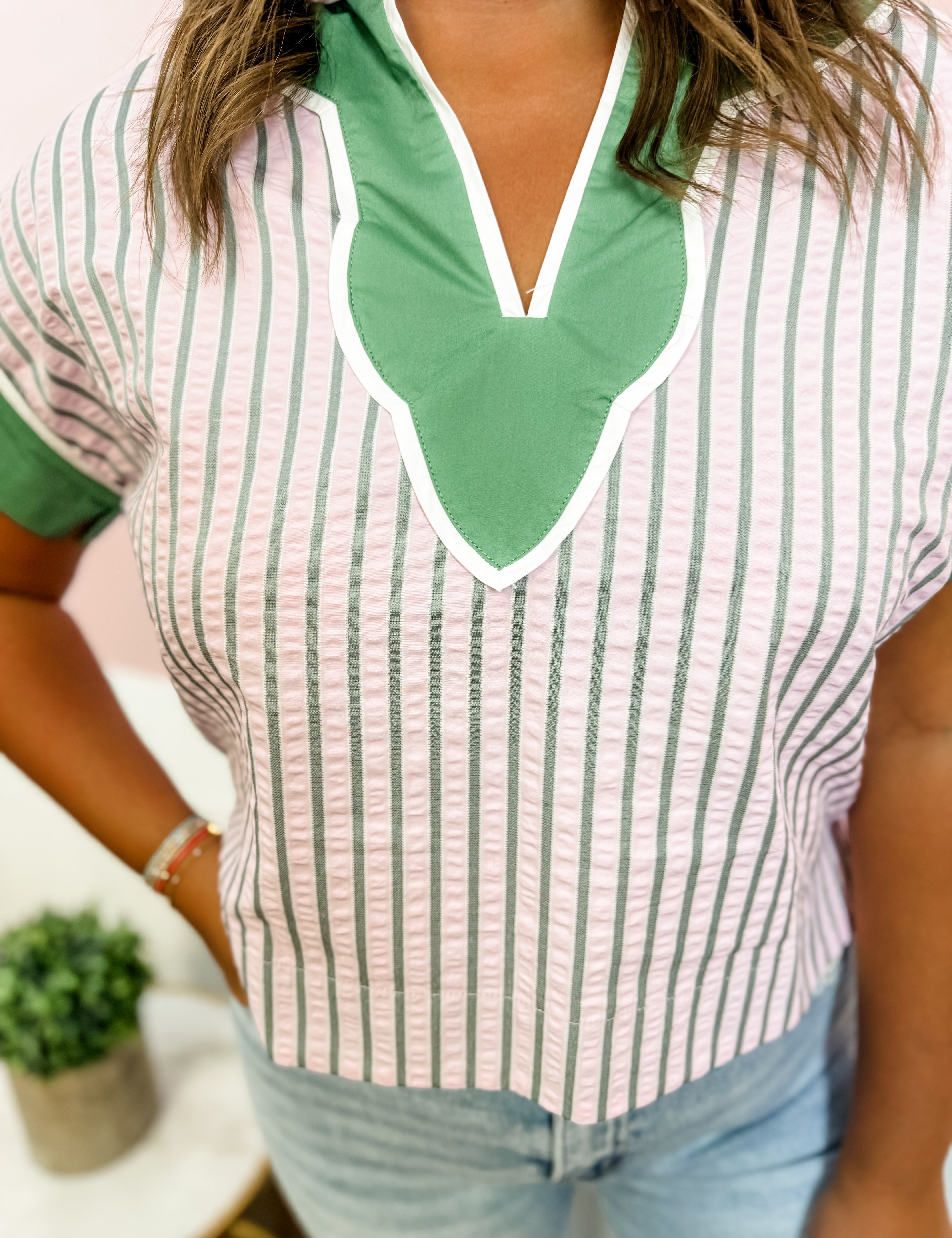 Pretty in Picnic Top - Just a Small Town Girl