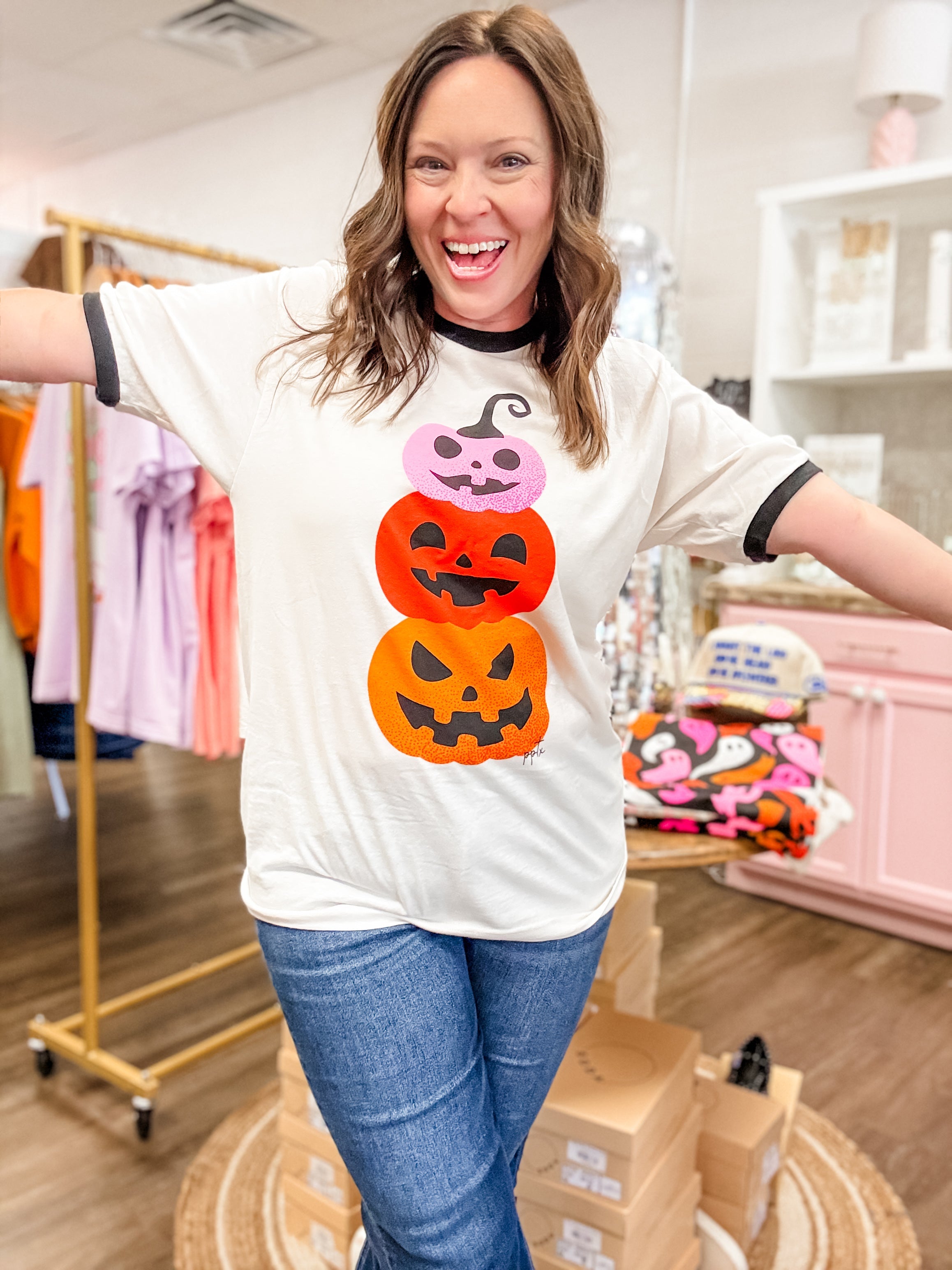 Pumpkin Patch Cutie Tee - Just a Small Town Girl