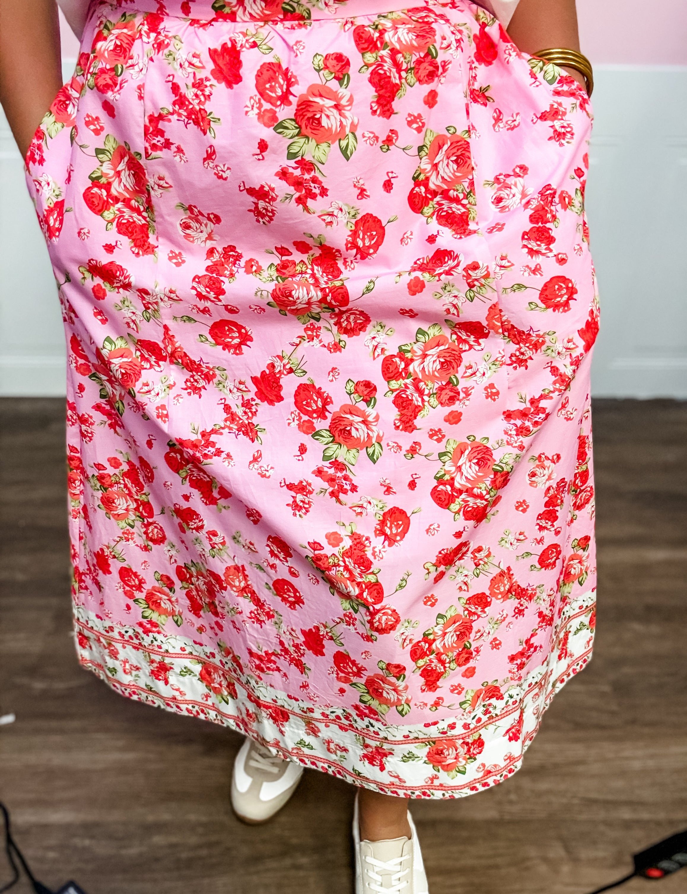Rose Garden Skirt - Just a Small Town Girl