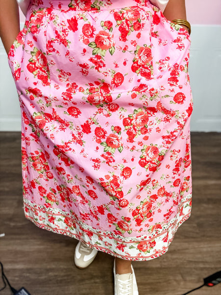 Rose Garden Skirt - Just a Small Town Girl