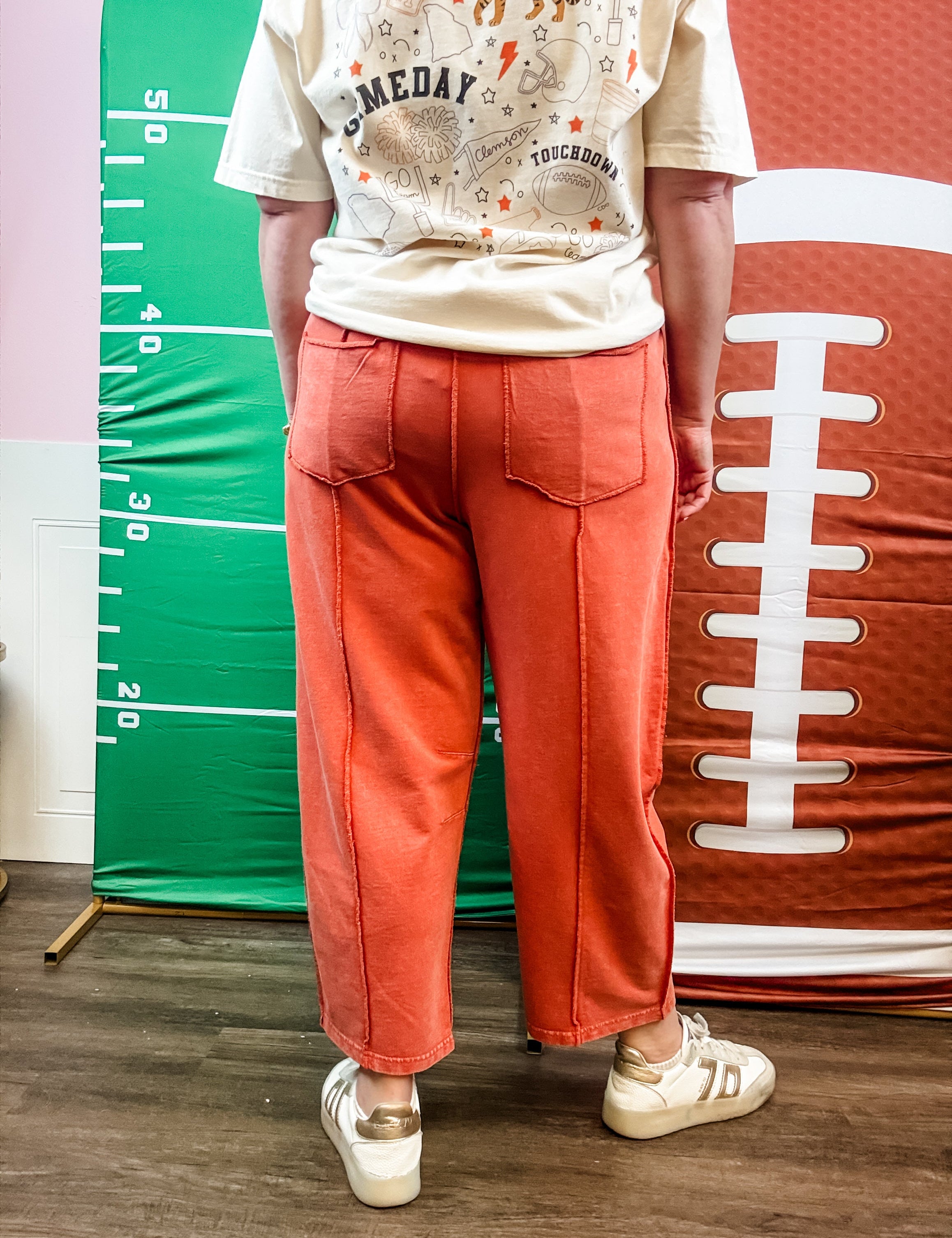 Rust & Relax Cargo Pants - Just a Small Town Girl