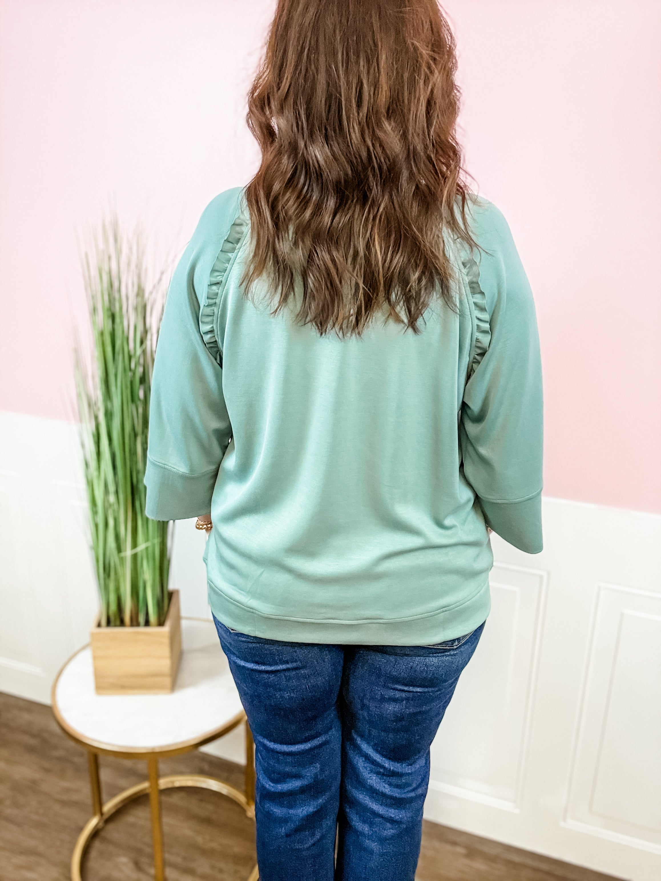 Sea Glass Sweetheart Top - Just a Small Town Girl