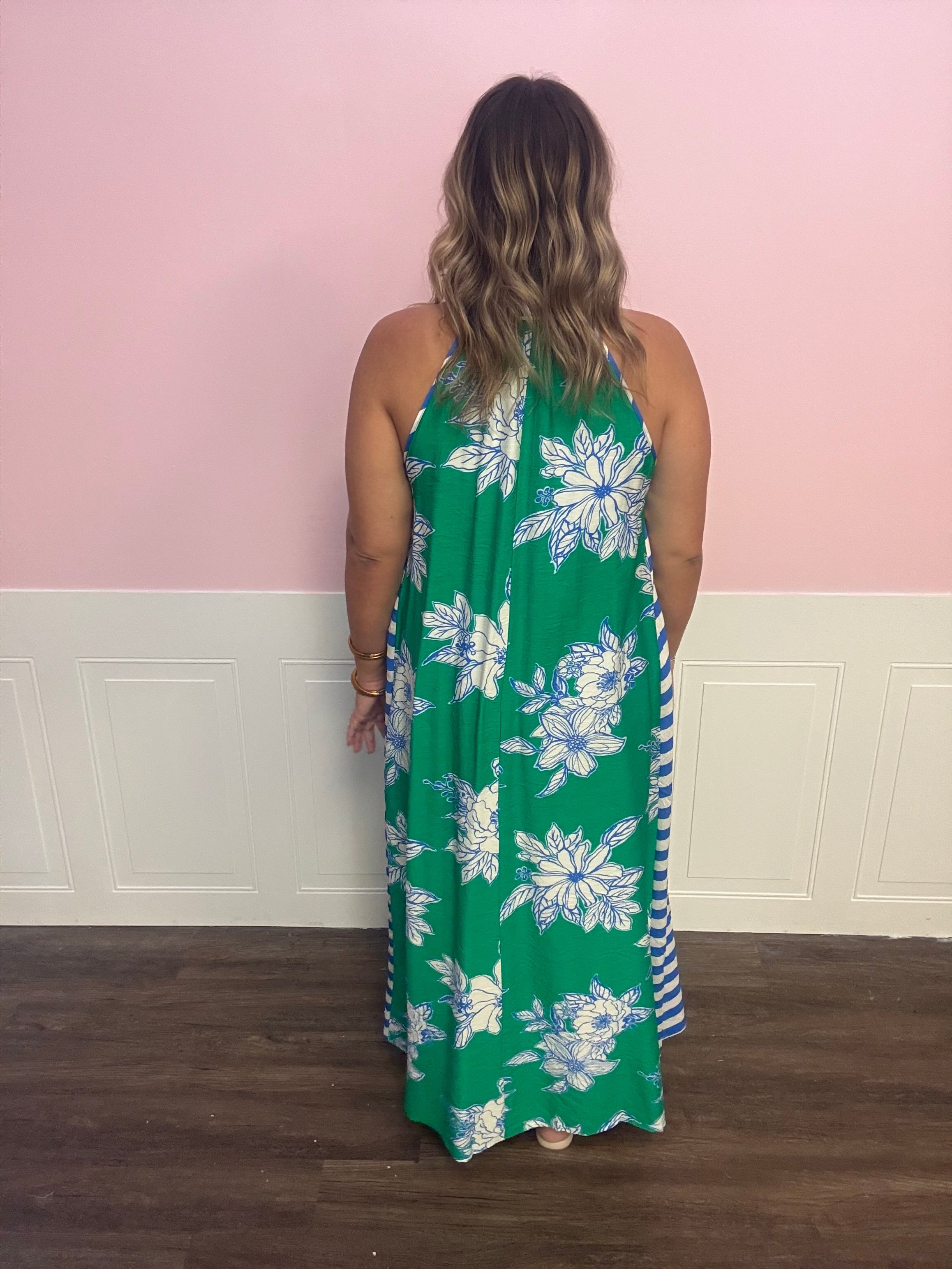 Seaside Scarf Halter Dress – Just a Small Town Girl