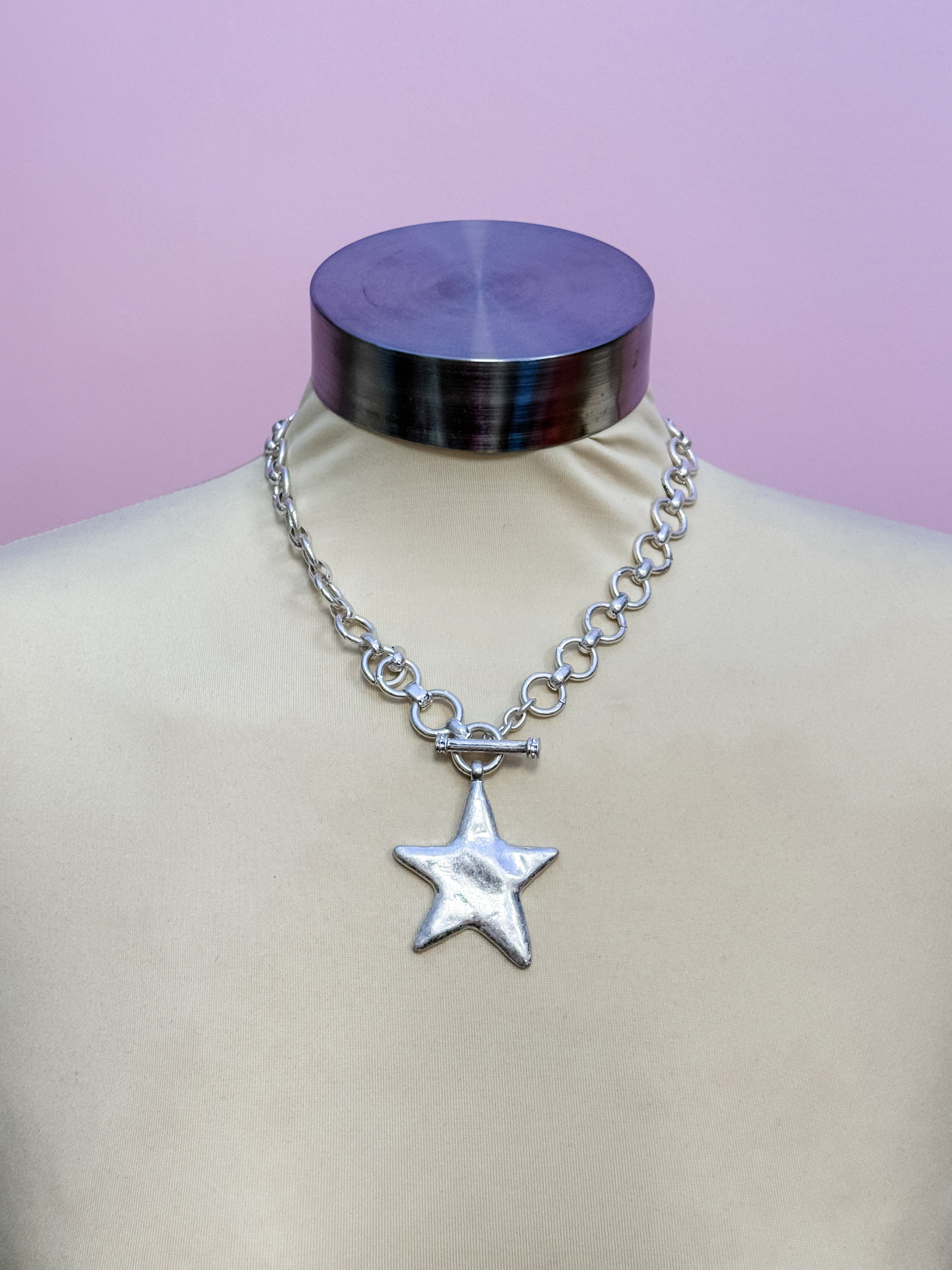 Shine Bright Star Charm Necklace - Just a Small Town Girl