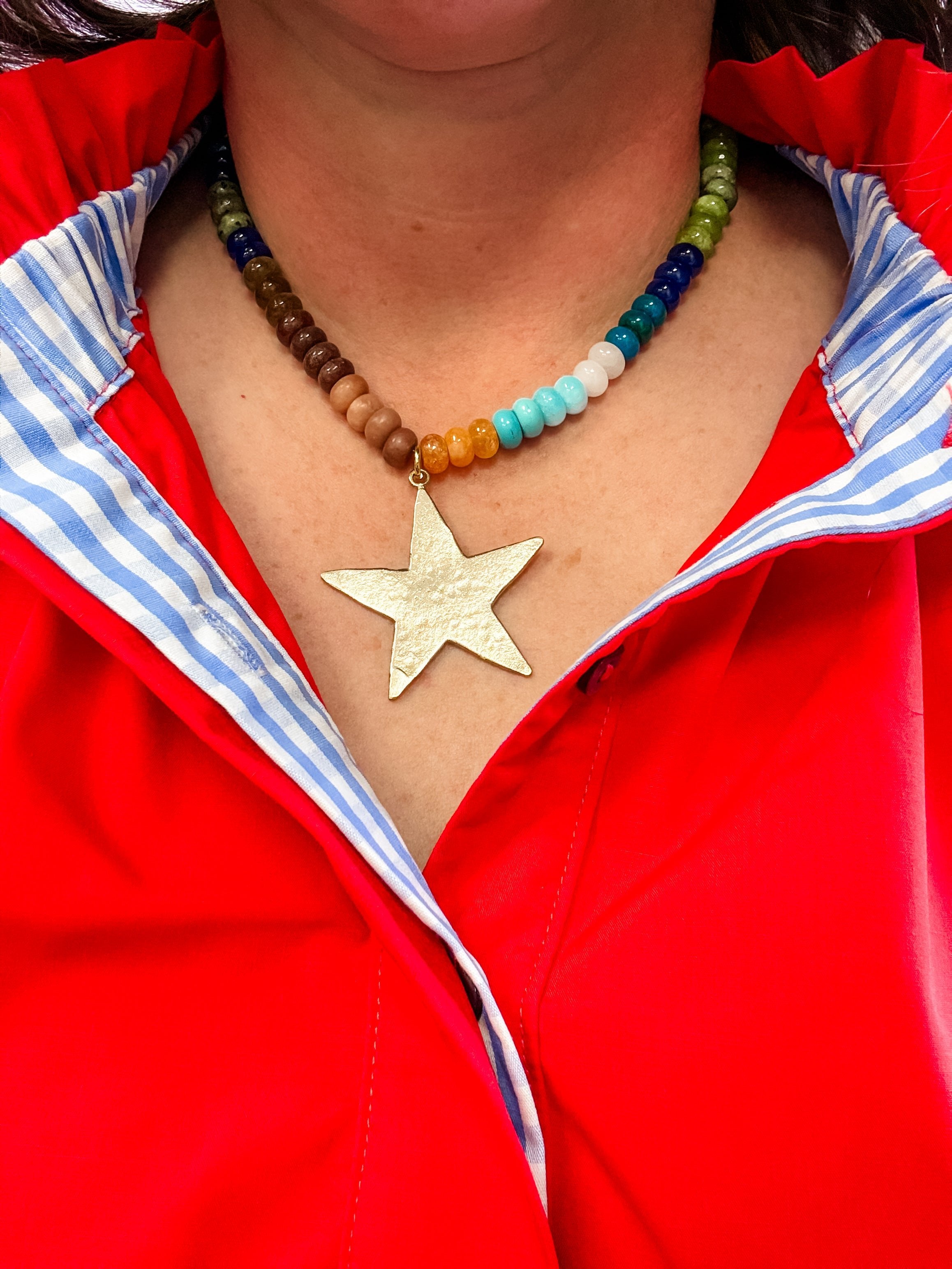 Shooting Star Necklace - Just a Small Town Girl