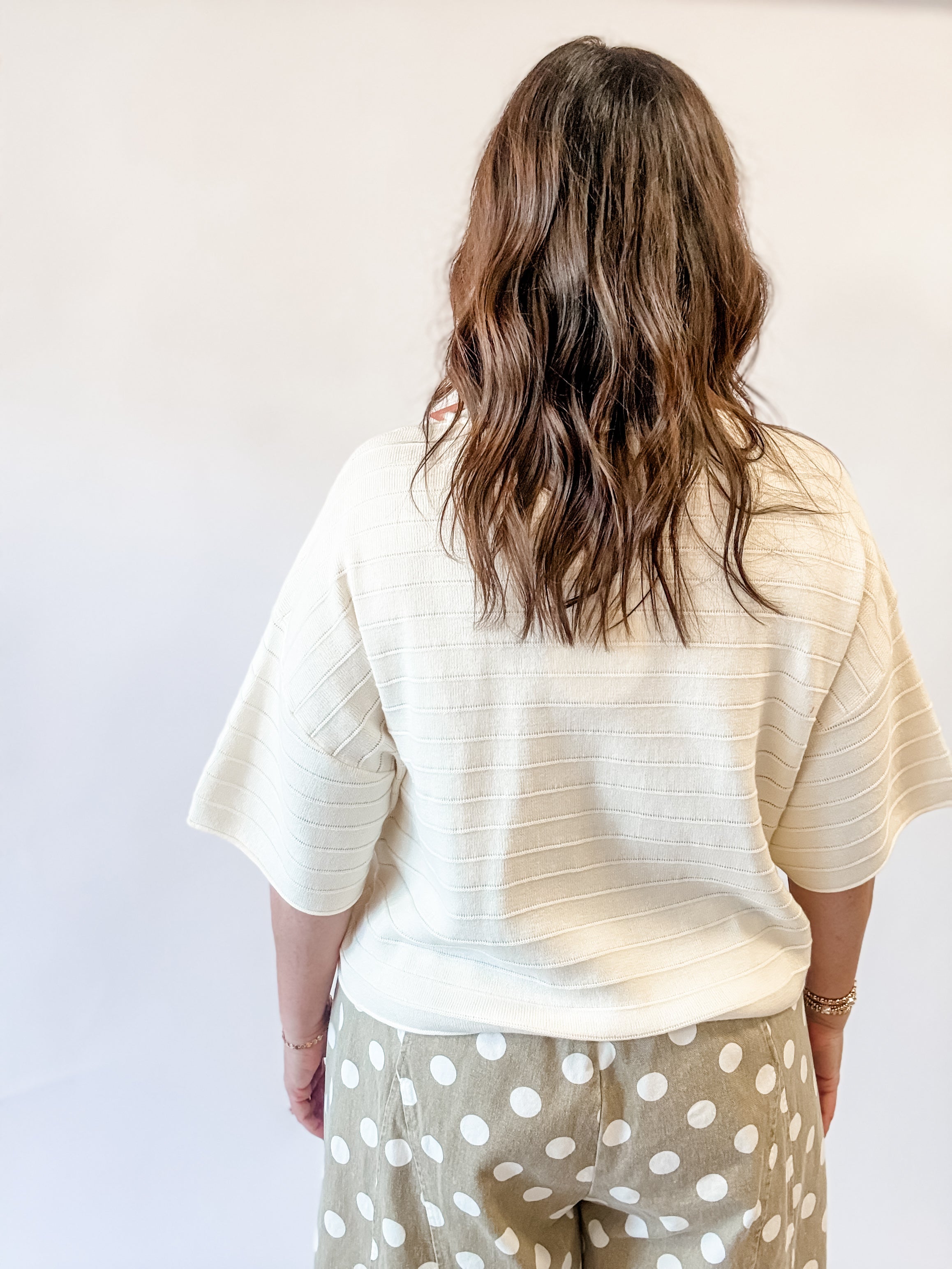 Simply Charming Button Sweater Top - Just a Small Town Girl