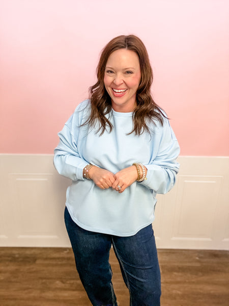 Skyline Comfort Ribbed Top - Just a Small Town Girl