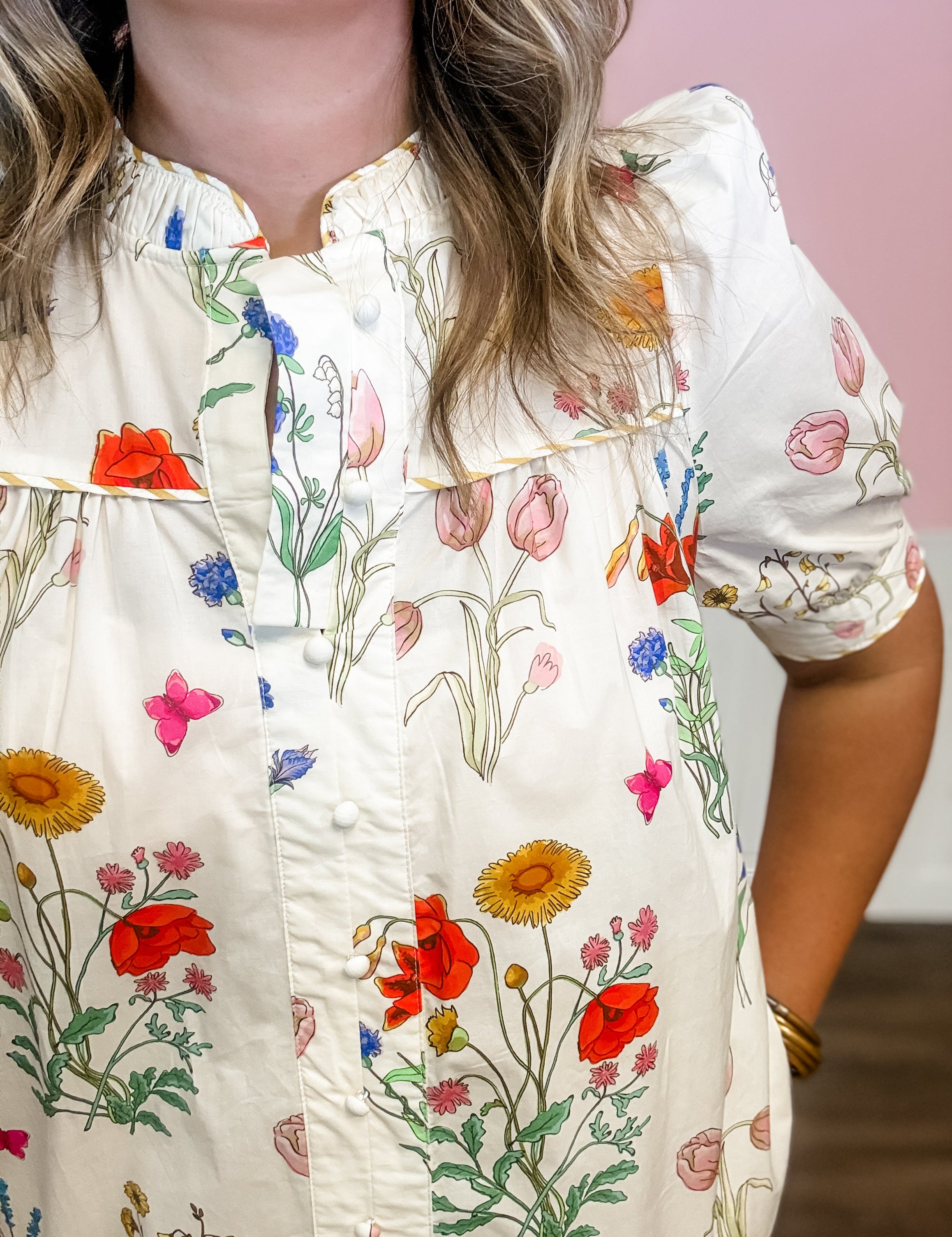 Southern Garden Party Charm Dress - Just a Small Town Girl