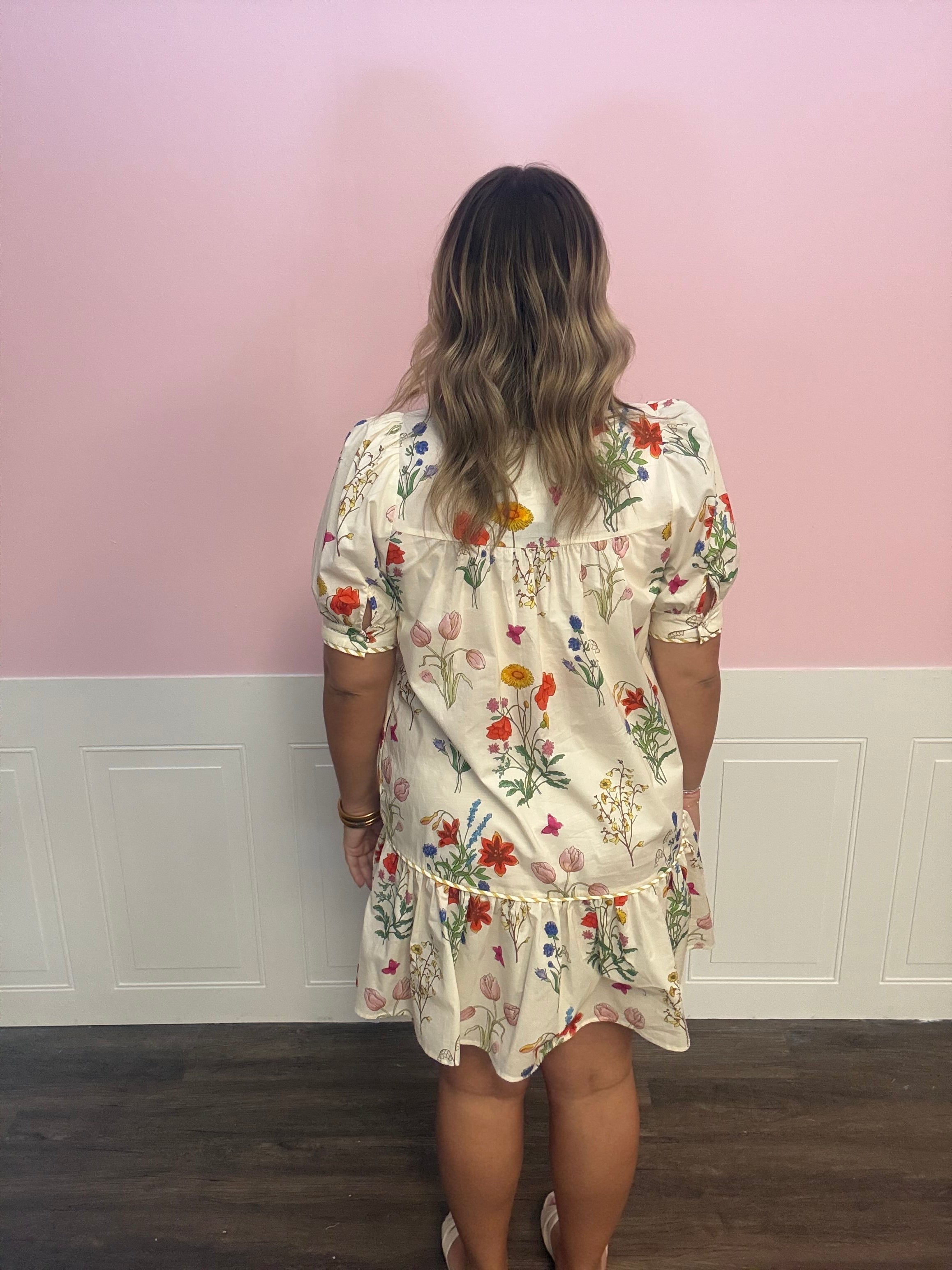 Southern Garden Party Charm Dress - Just a Small Town Girl