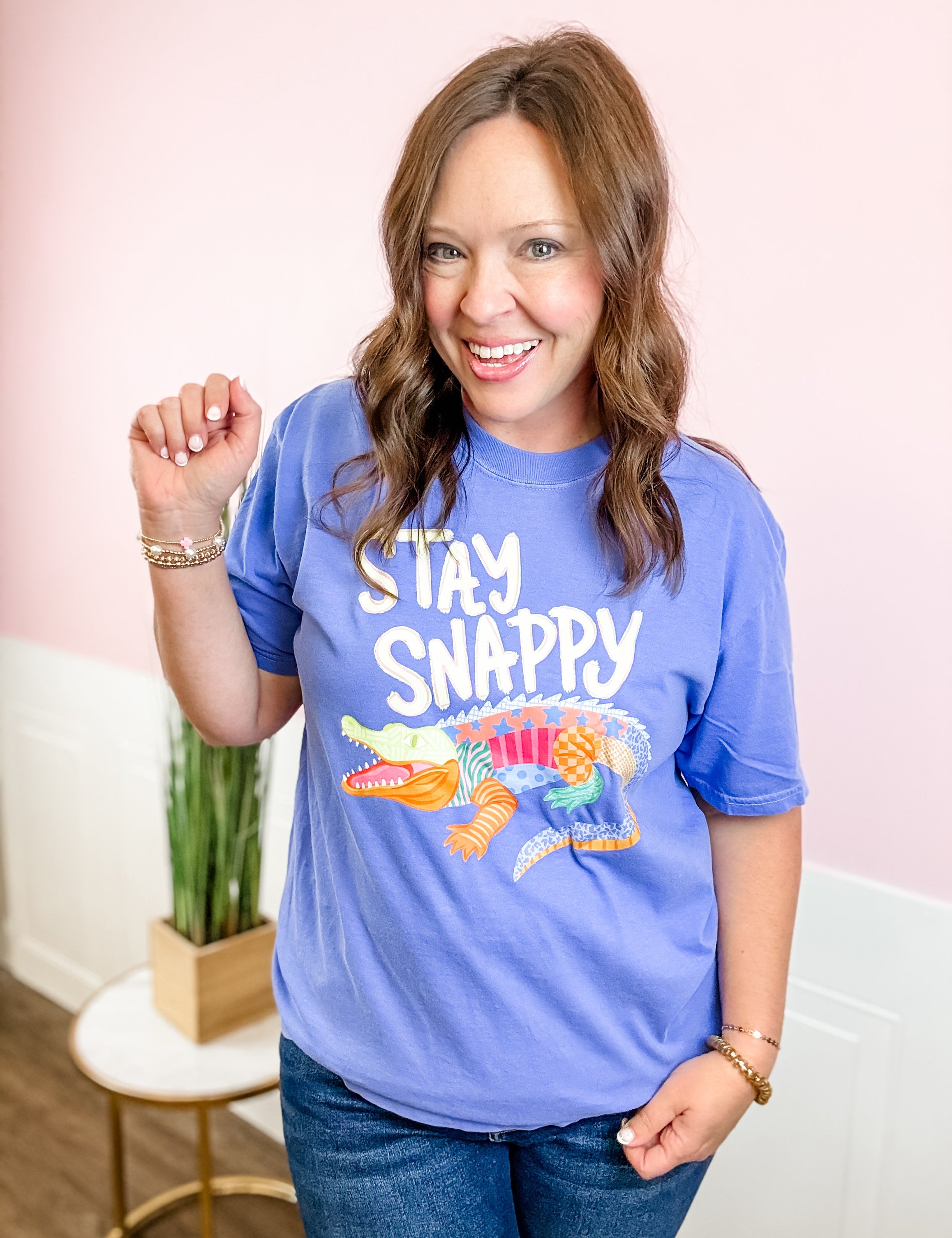 Stay Snappy Graphic Tee - Just a Small Town Girl