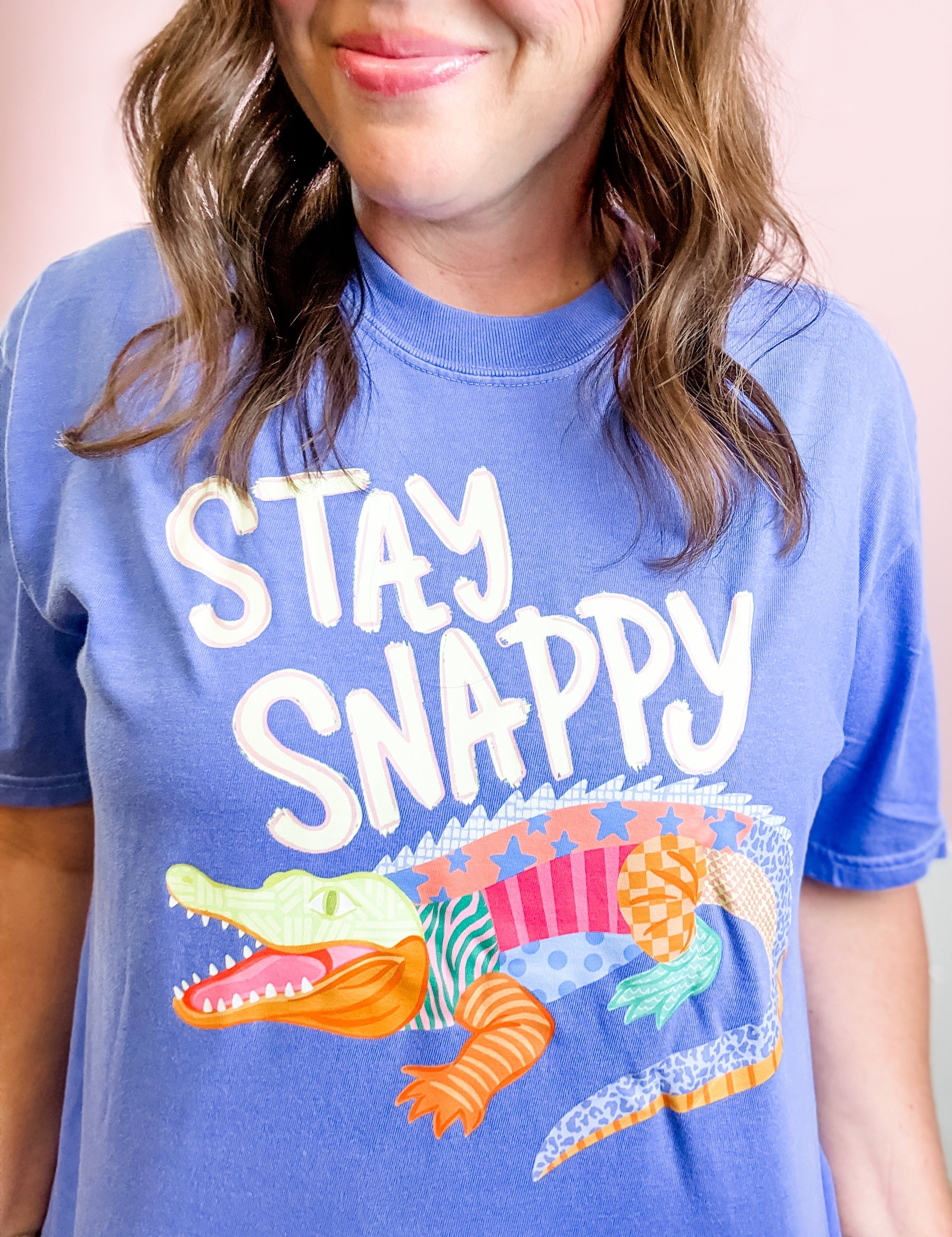 Stay Snappy Graphic Tee - Just a Small Town Girl