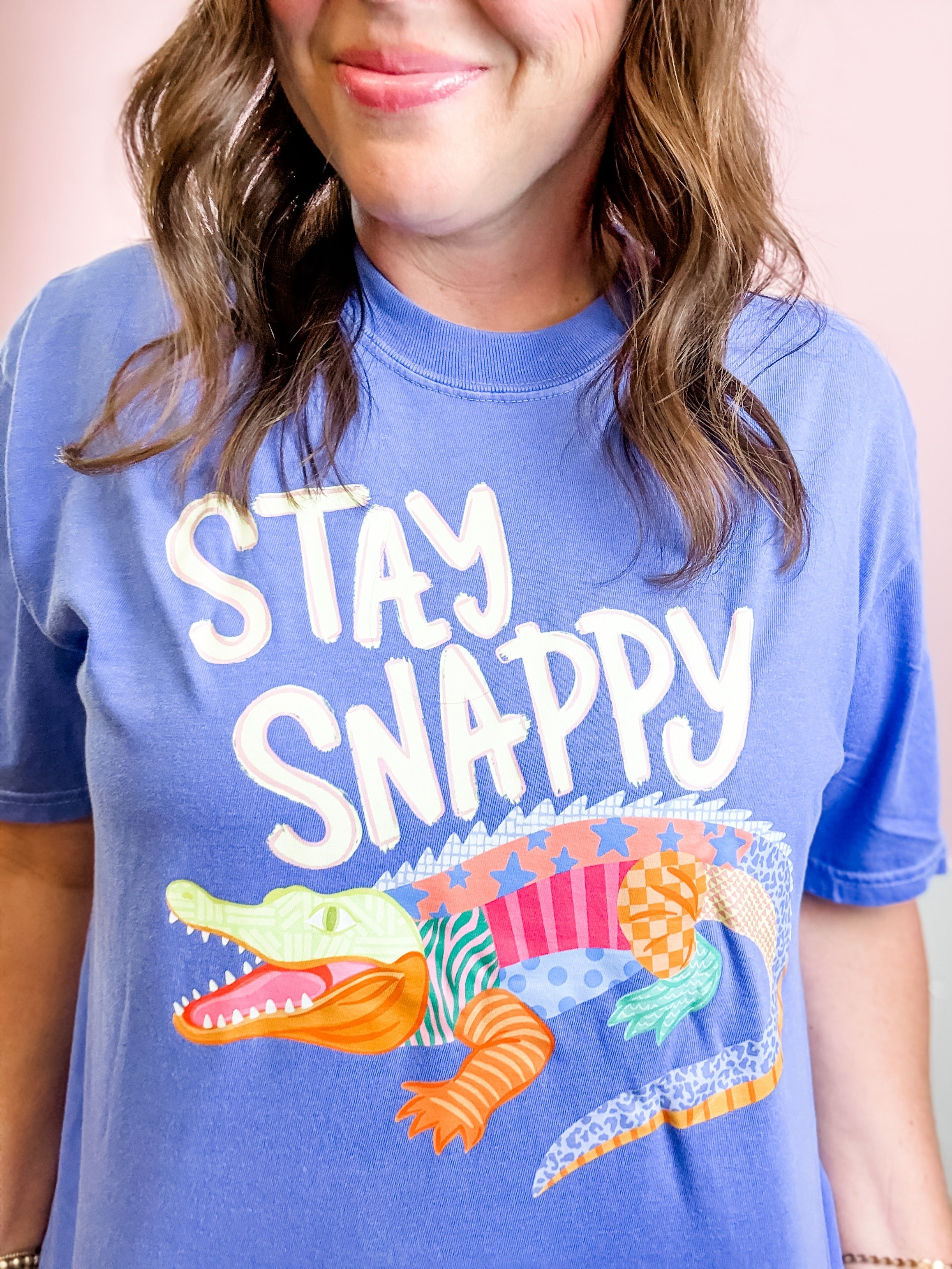 Stay Snappy Graphic Tee - Just a Small Town Girl