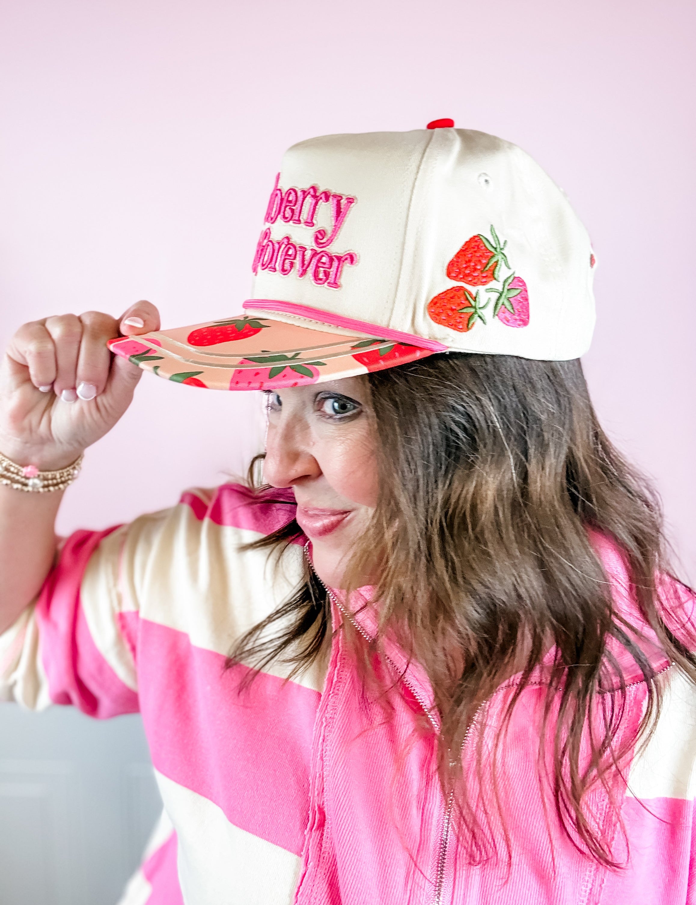 Strawberry Fields Forever Hat - Just a Small Town Girl