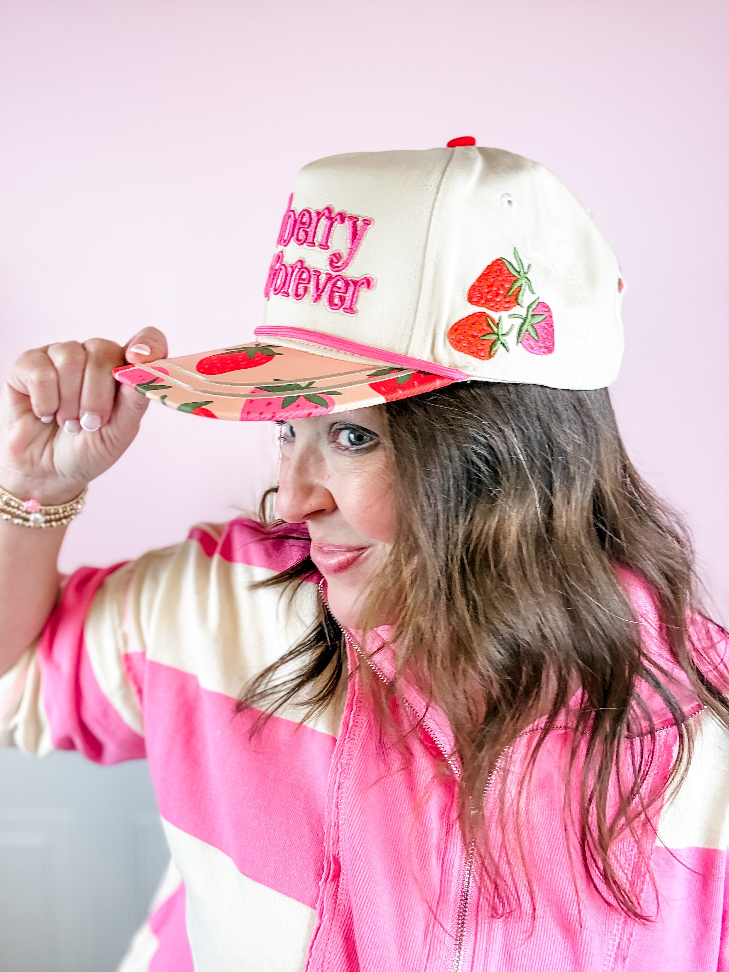 Strawberry Fields Forever Hat - Just a Small Town Girl