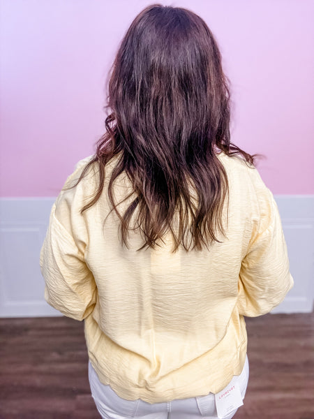 Sunny Days Ahead Blouse - Just a Small Town Girl