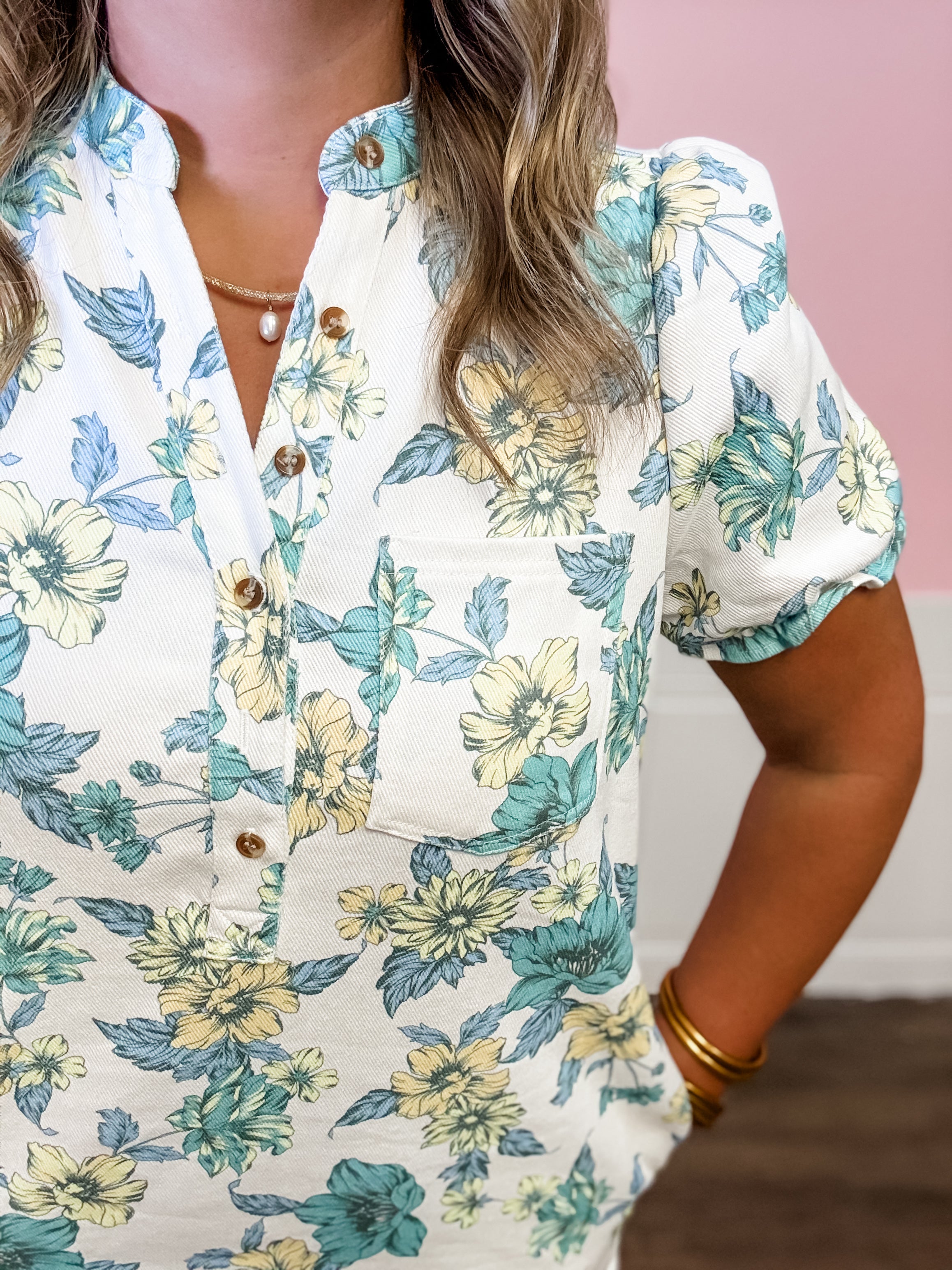 Sunny Garden Ease Dress - Just a Small Town Girl