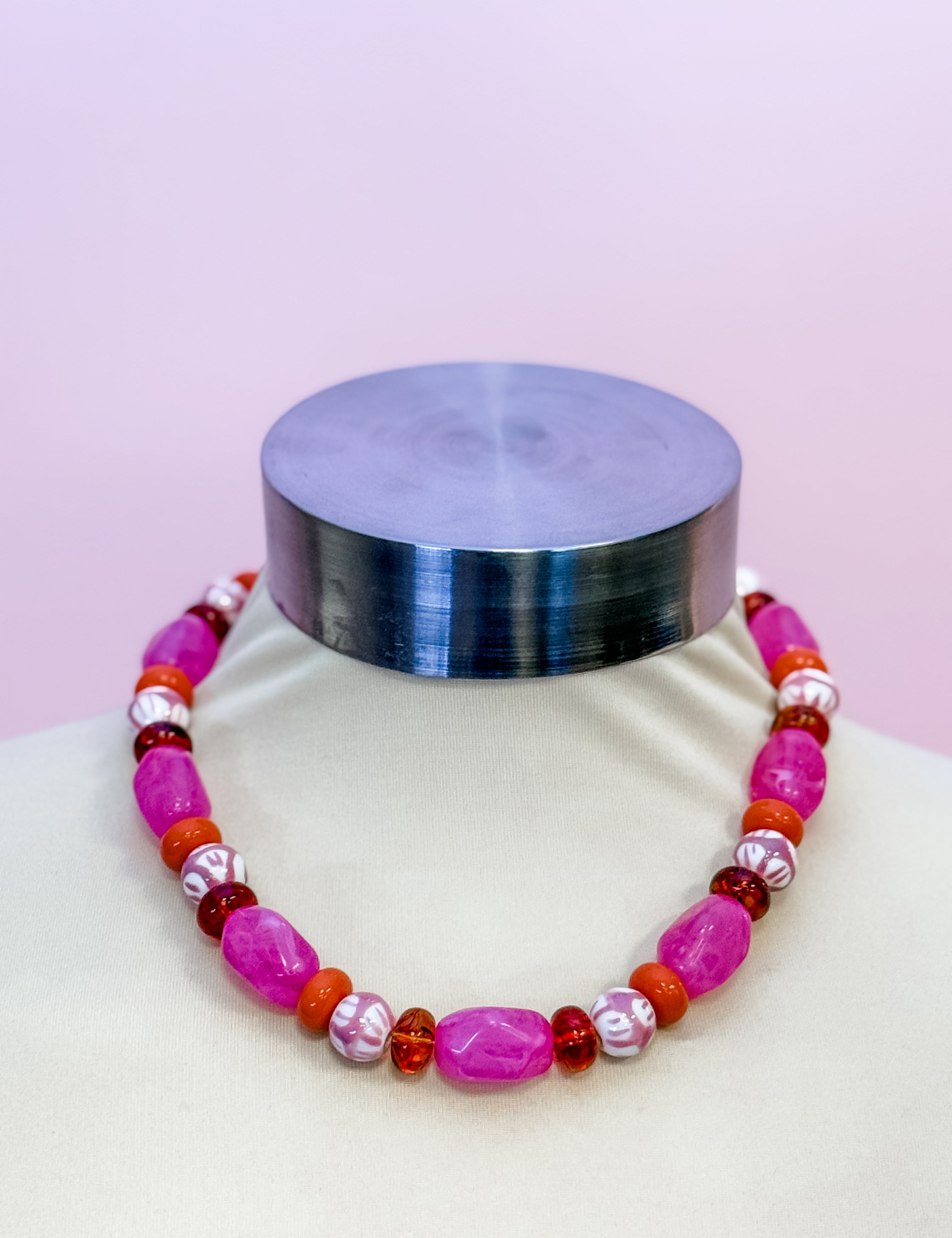 Sunset Sorbet Statement Necklace - Just a Small Town Girl
