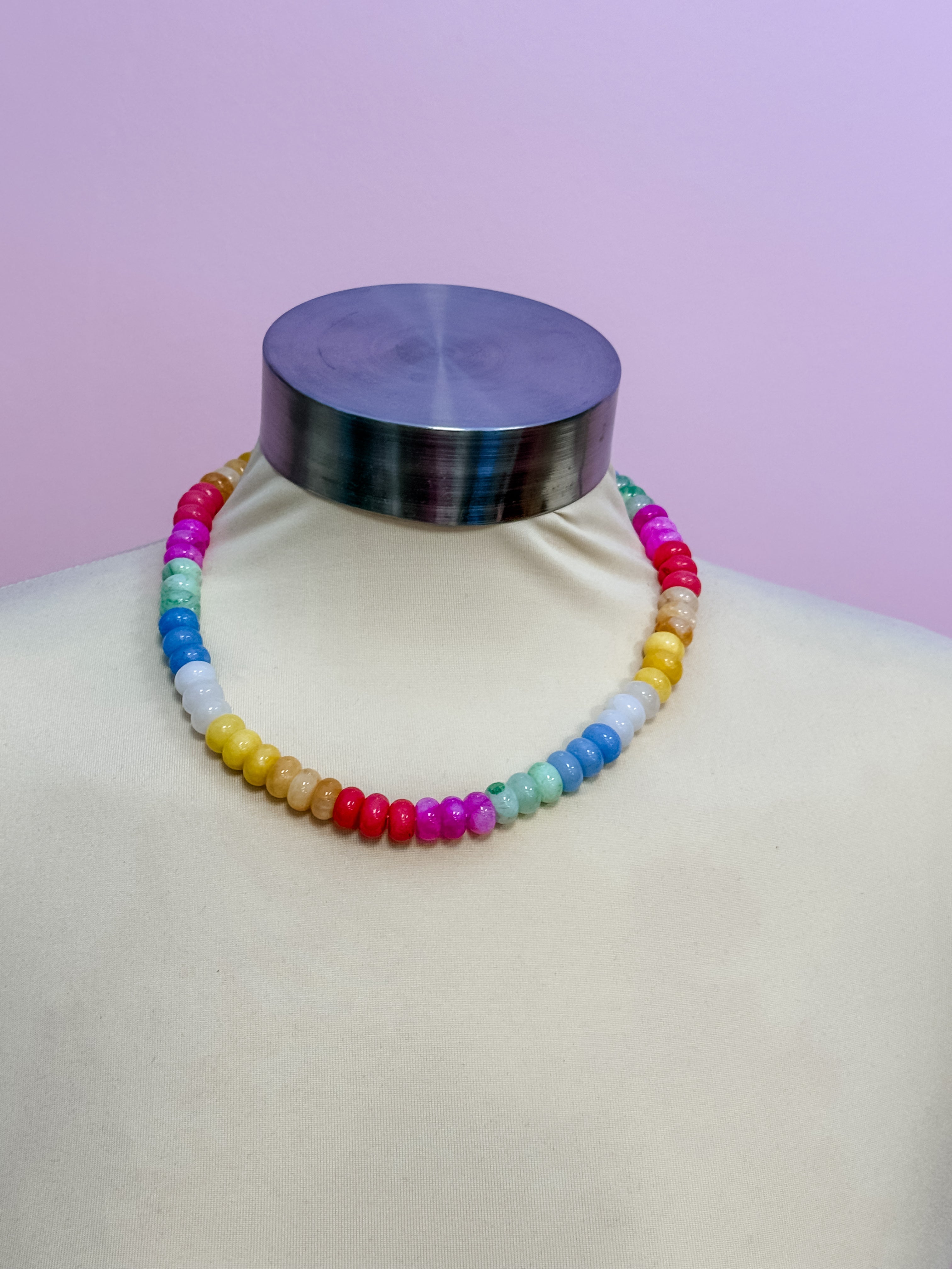 Sunshine Mix Beaded Necklace - Just a Small Town Girl