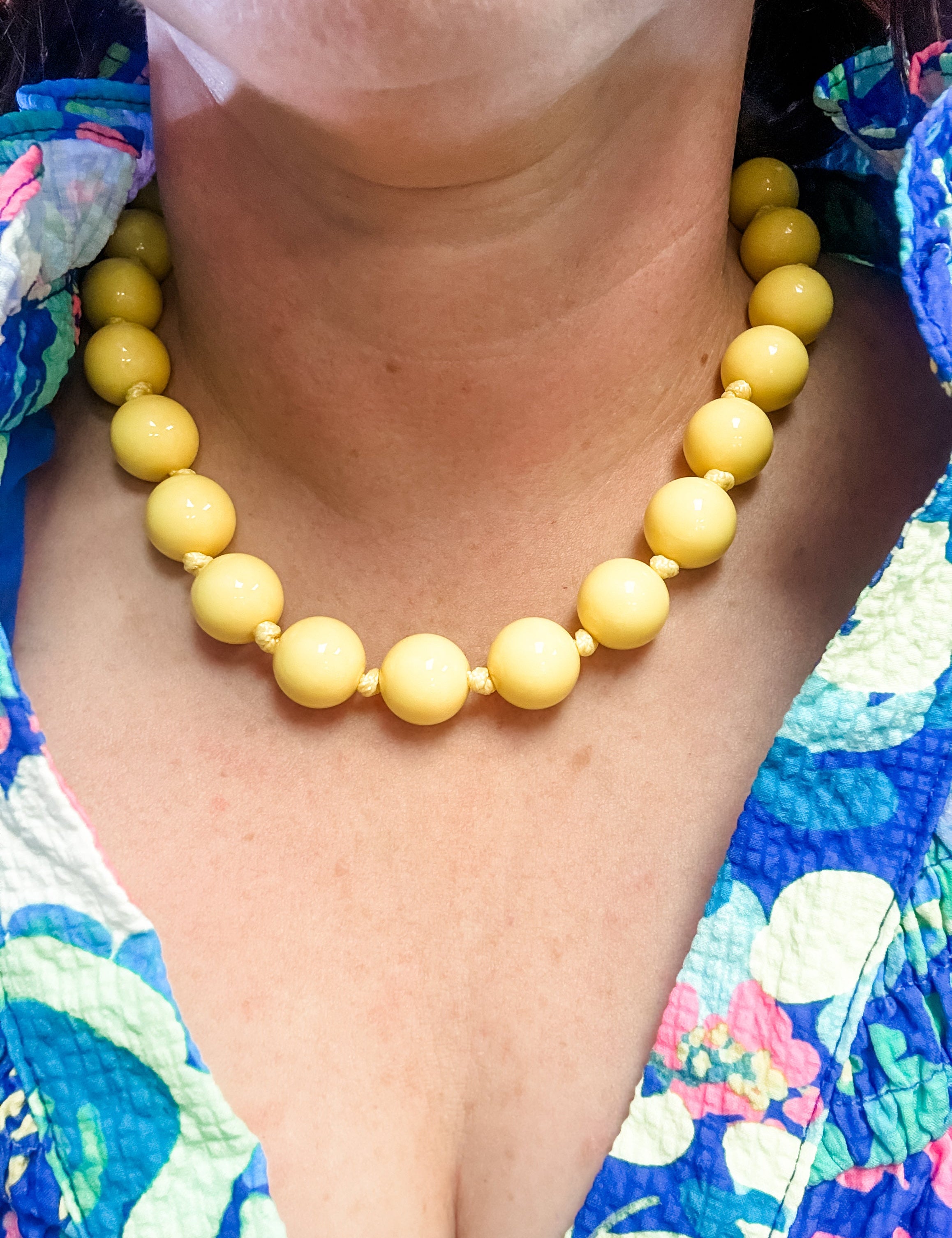 Sunshine Pop Beaded Necklace - Just a Small Town Girl