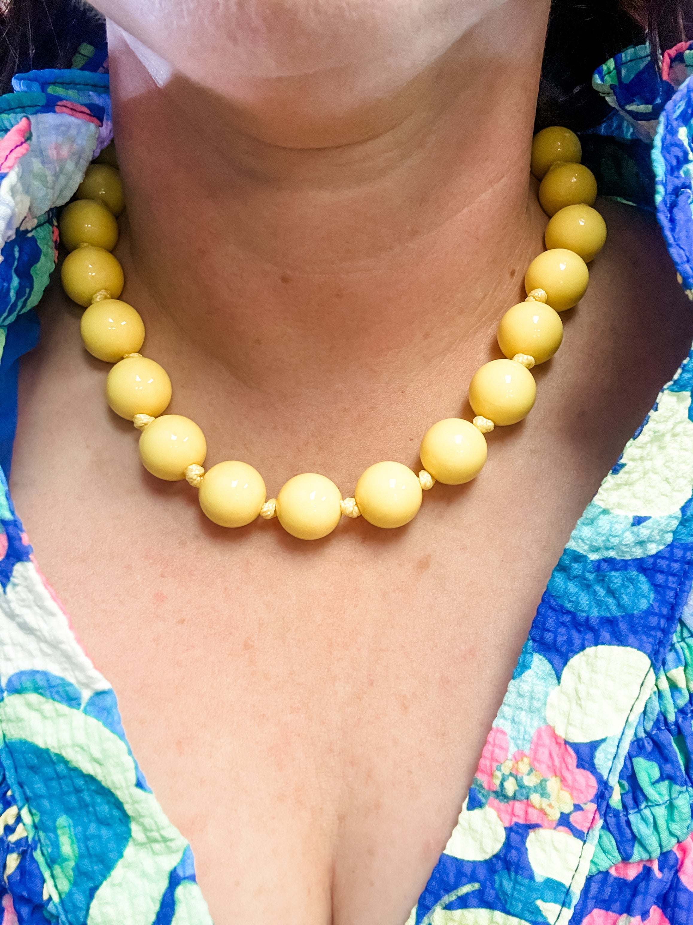 Sunshine Pop Beaded Necklace - Just a Small Town Girl