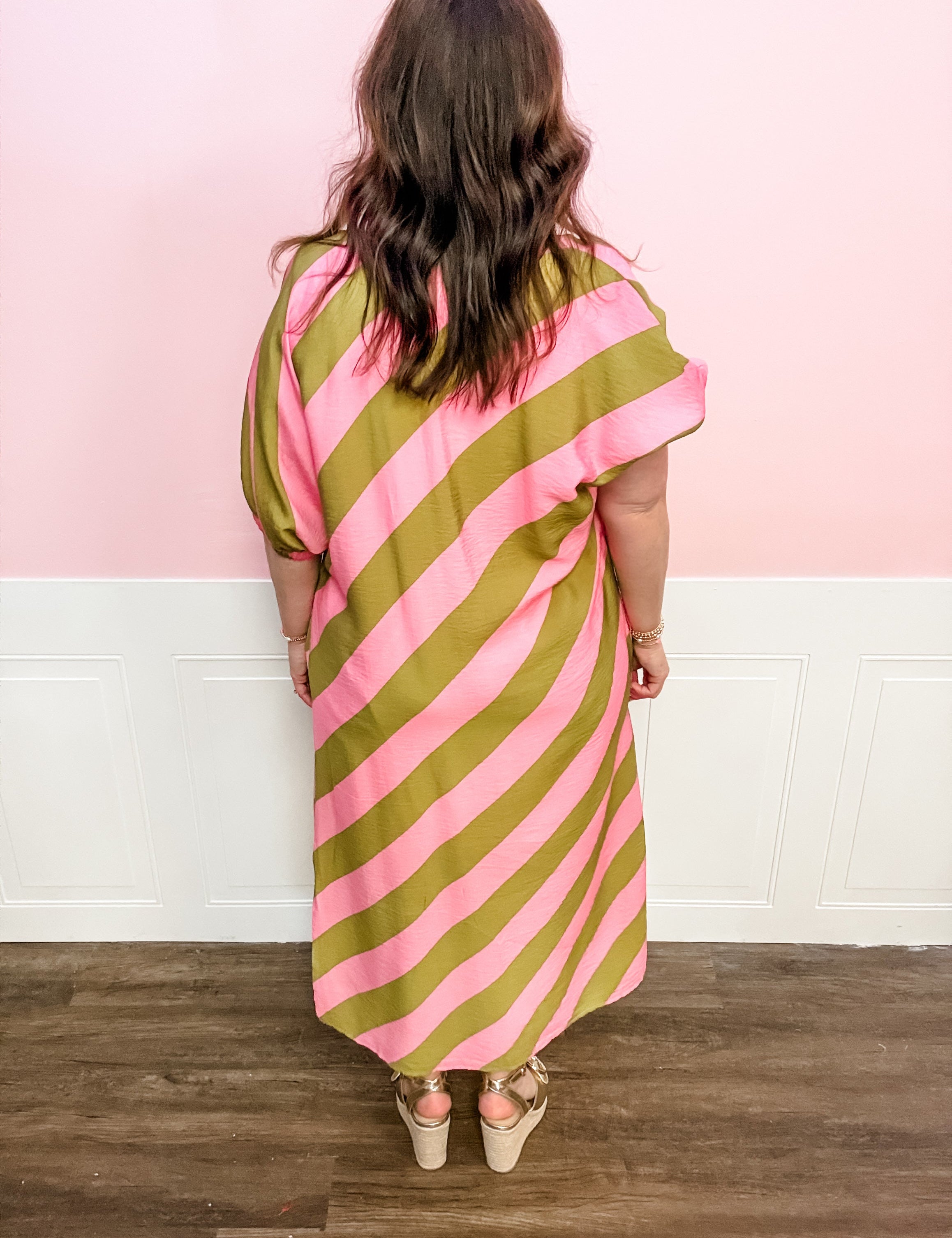 Sweet & Bold Stripe Dress - Just a Small Town Girl