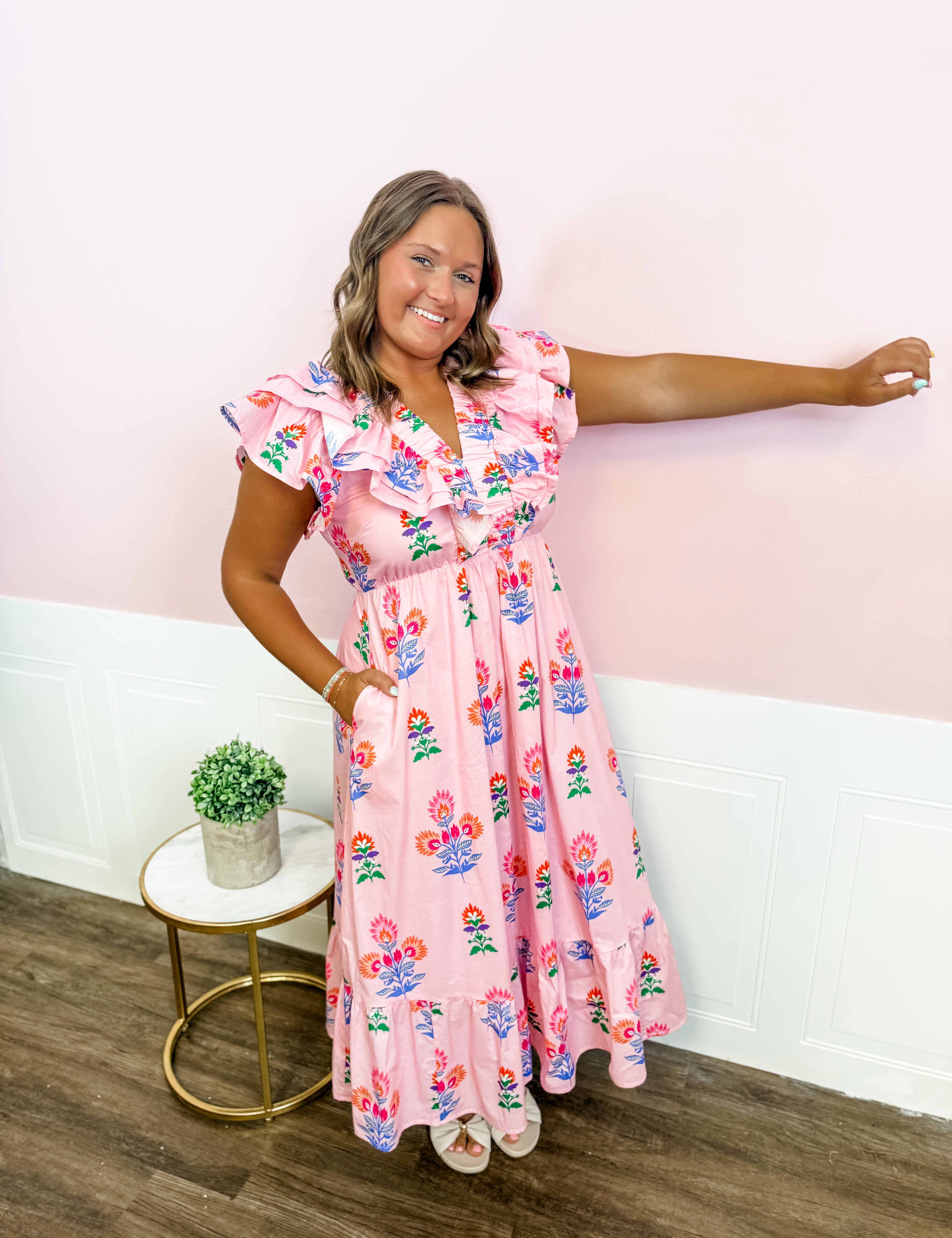 Sweet Magnolia Moments Dress - Just a Small Town Girl