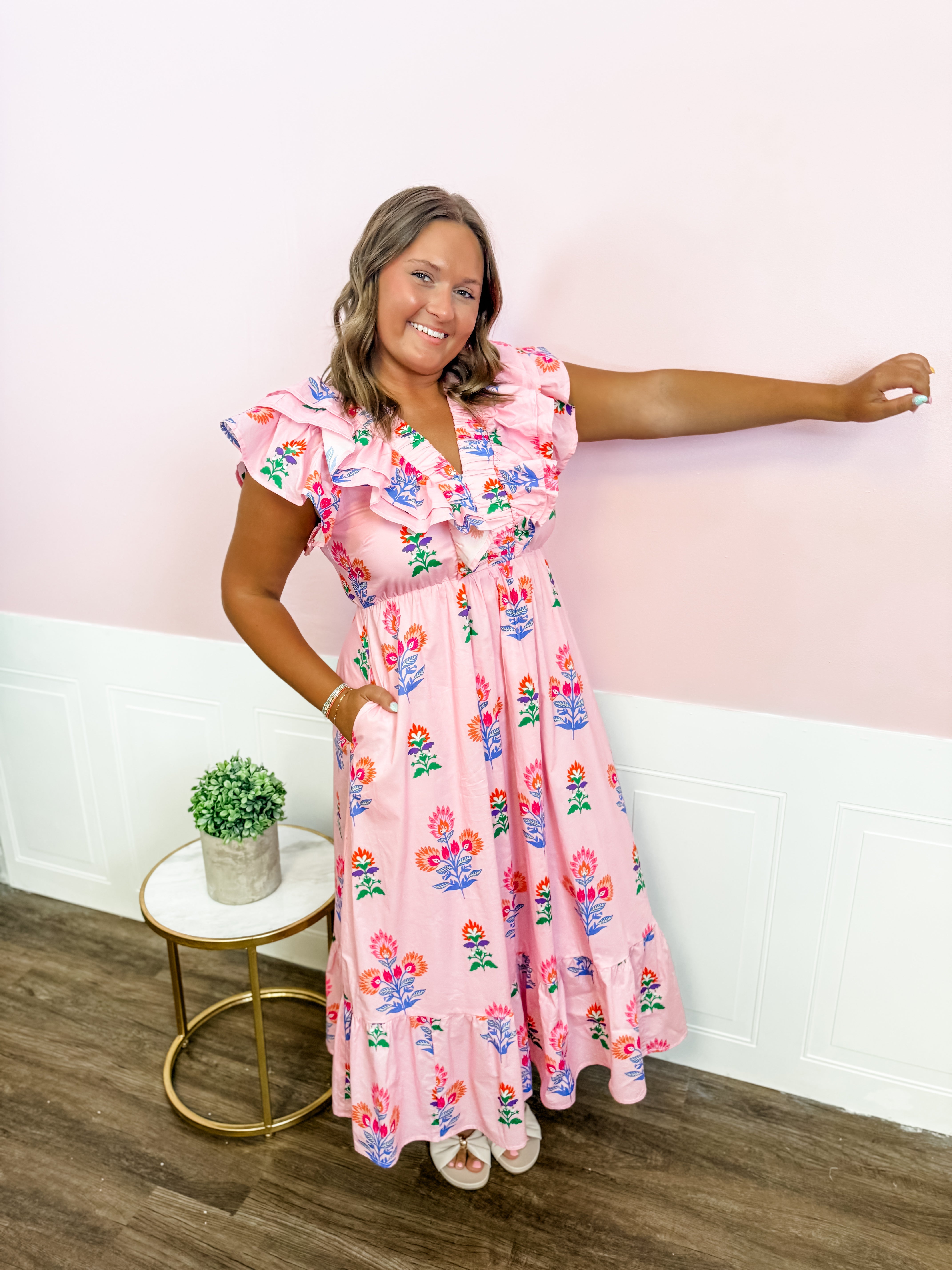 Sweet Magnolia Moments Dress - Just a Small Town Girl