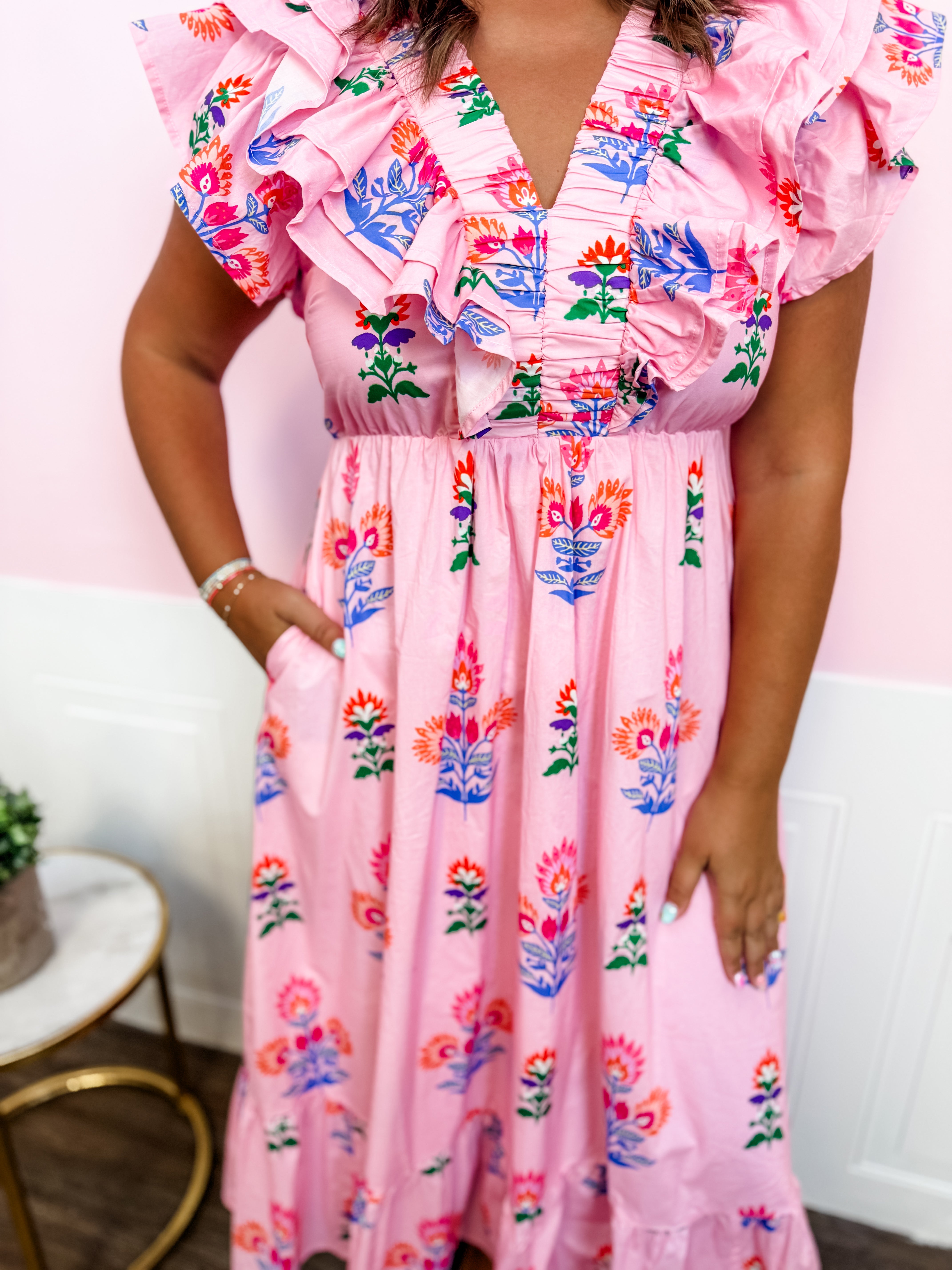 Sweet Magnolia Moments Dress - Just a Small Town Girl
