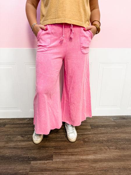 Sweet Retreat Wide Leg Pants - Just a Small Town Girl