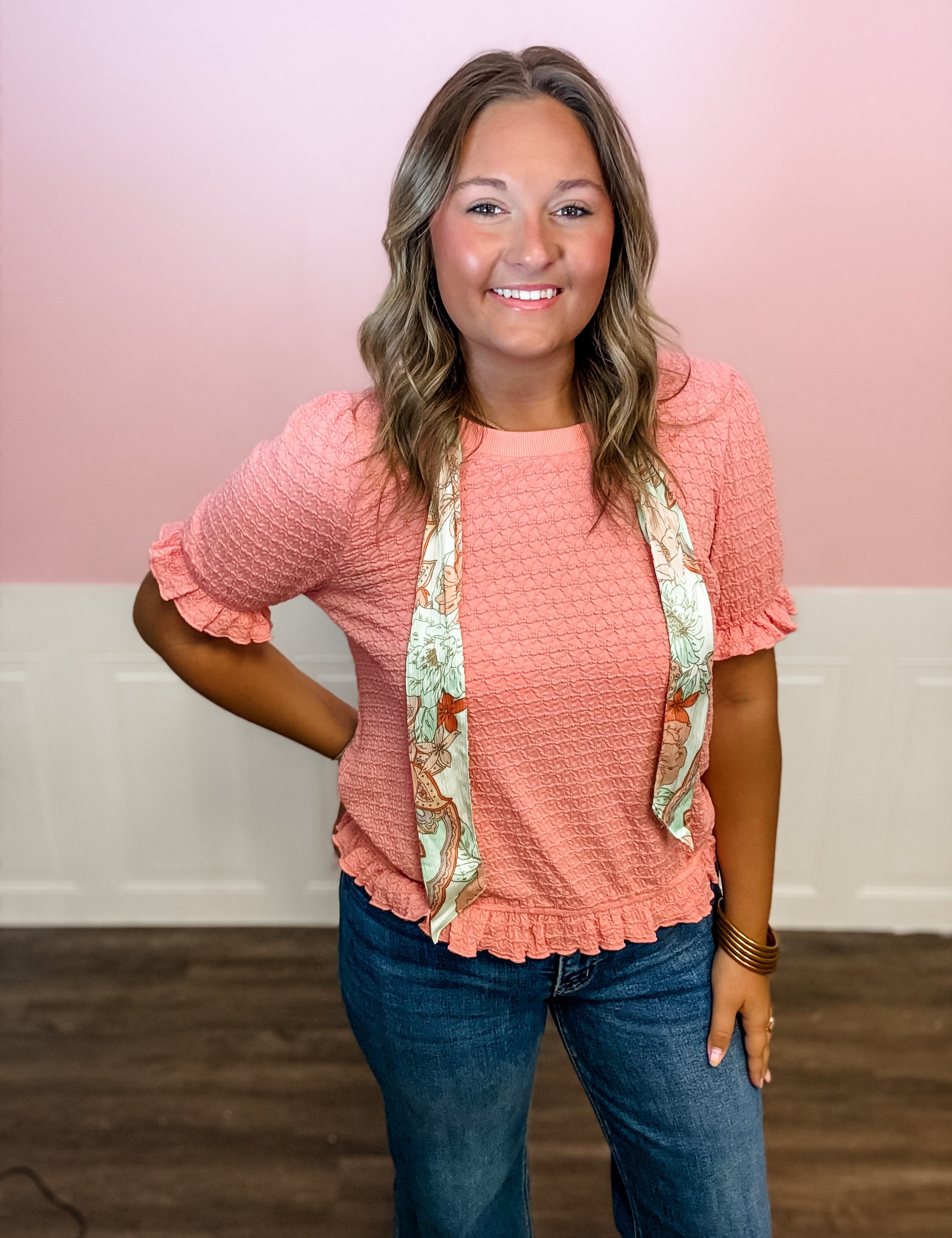 Sweet & Simple Bow Detail Top - Just a Small Town Girl