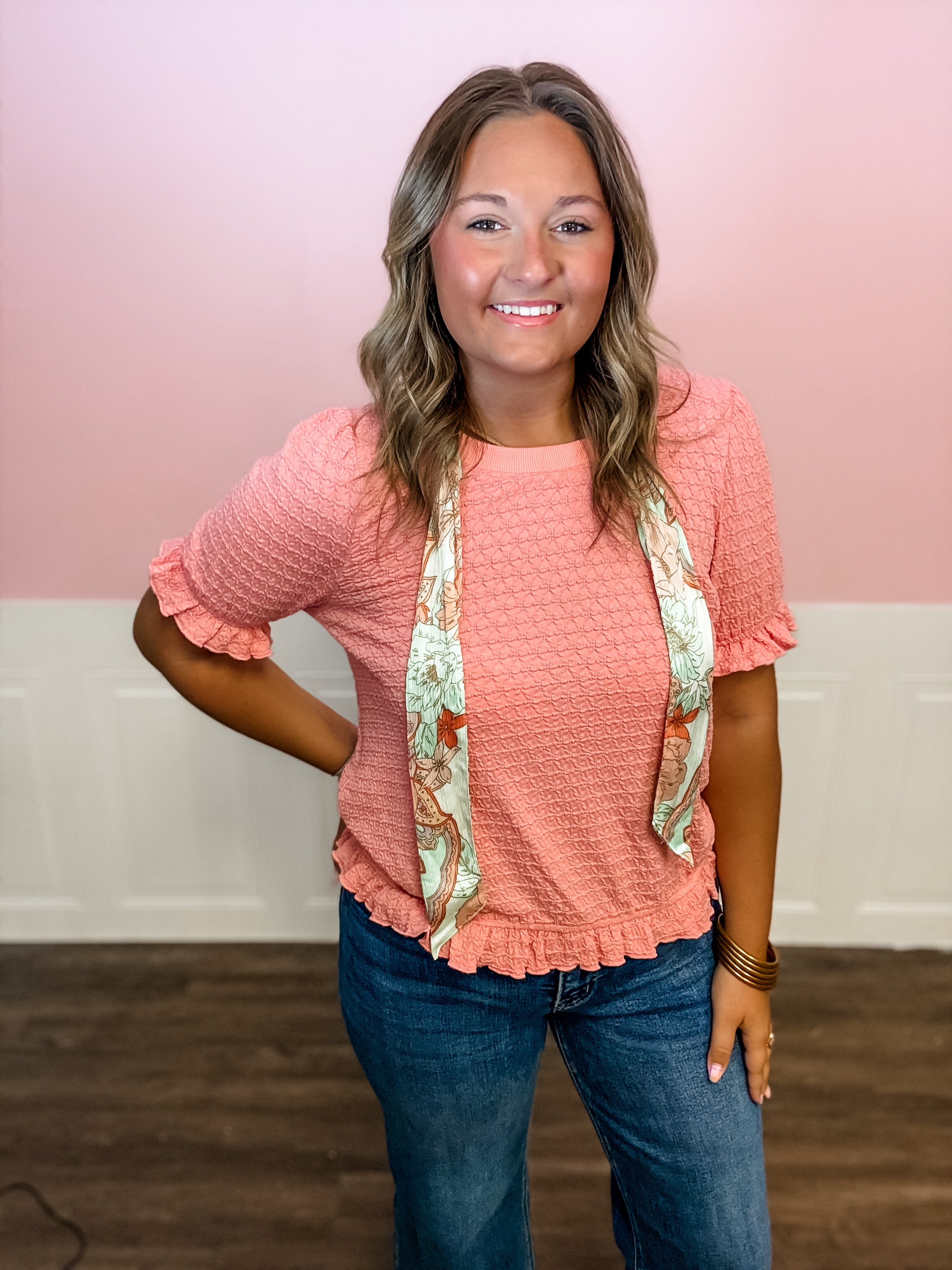 Sweet & Simple Bow Detail Top - Just a Small Town Girl