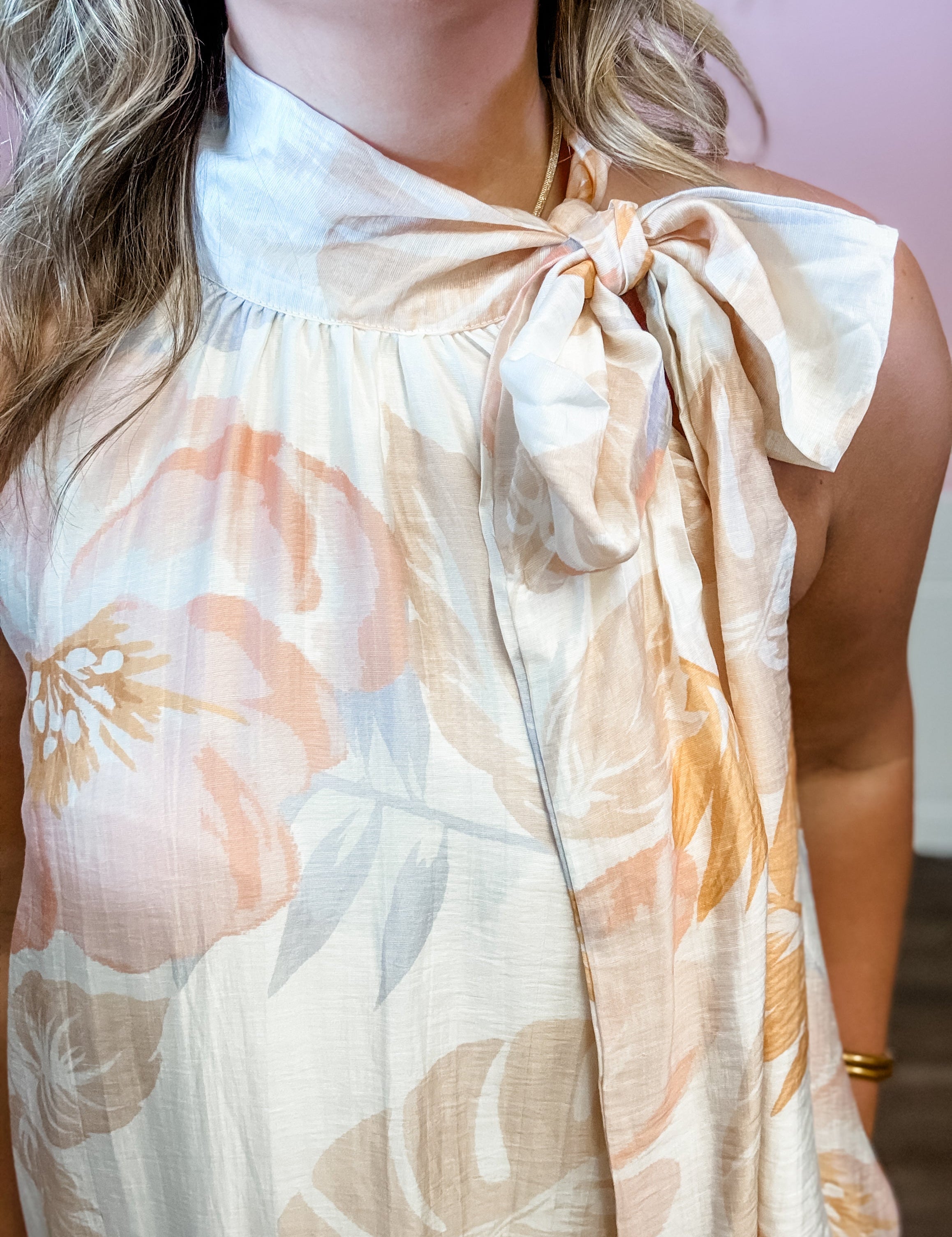 Sweet & Simple Coastal Bloom Maxi Dress - Just a Small Town Girl