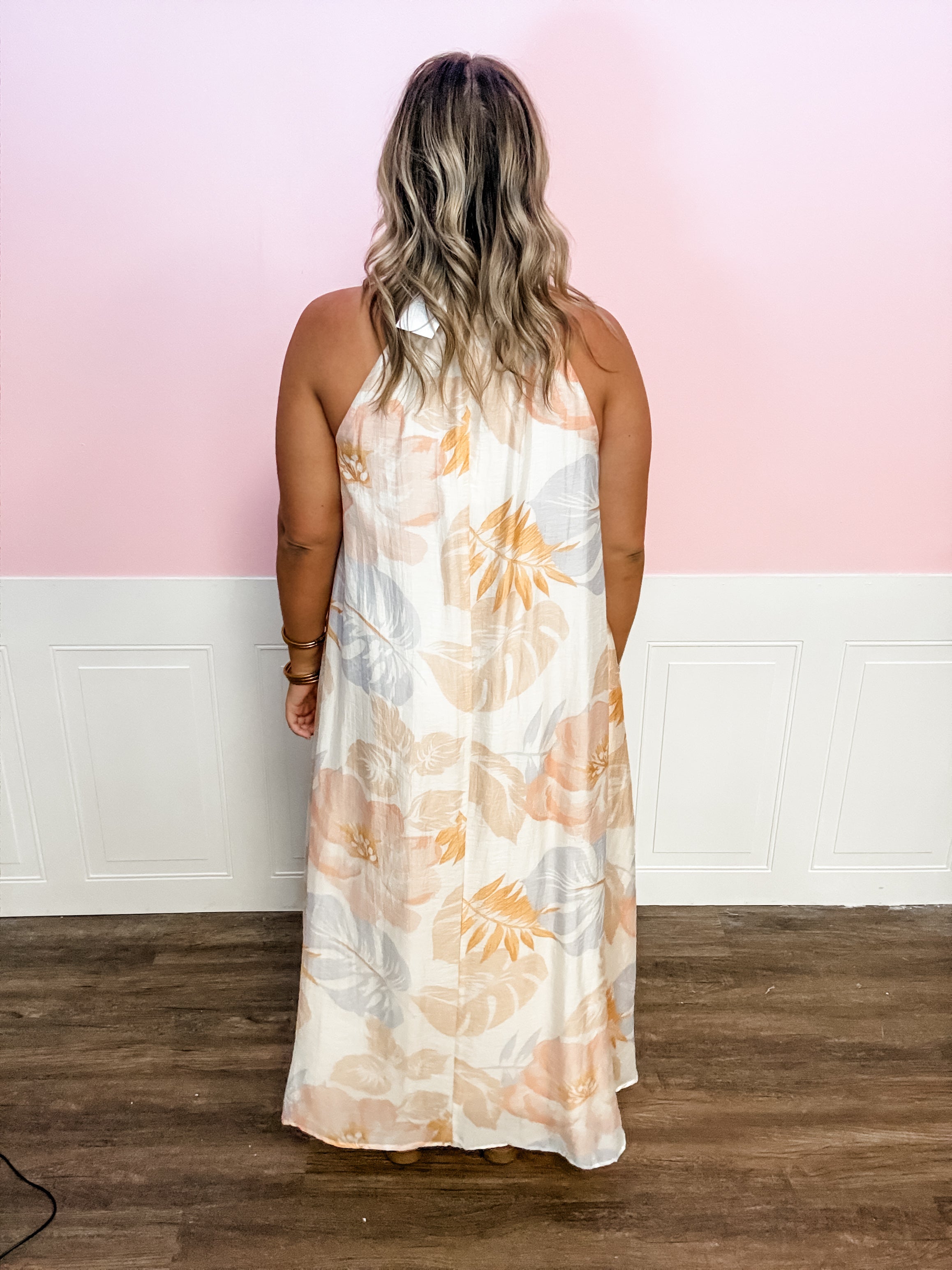 knee length dresses for ladies Freshly Picked Asymmetrical Hem Maxi Dress – Tootsies Rockridge & Crush on  College main image 0