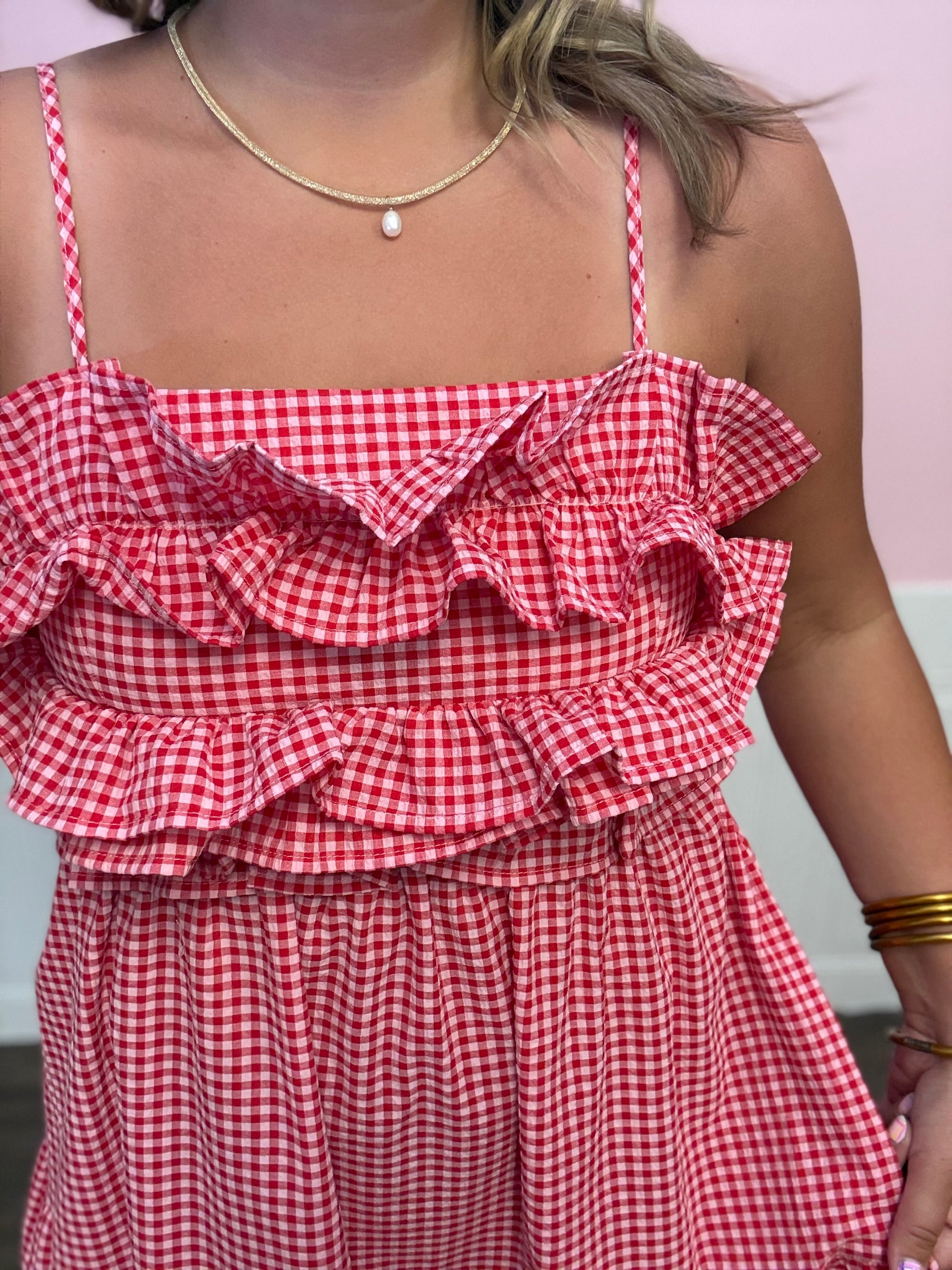 Sweet Summer Picnic Dress - Just a Small Town Girl