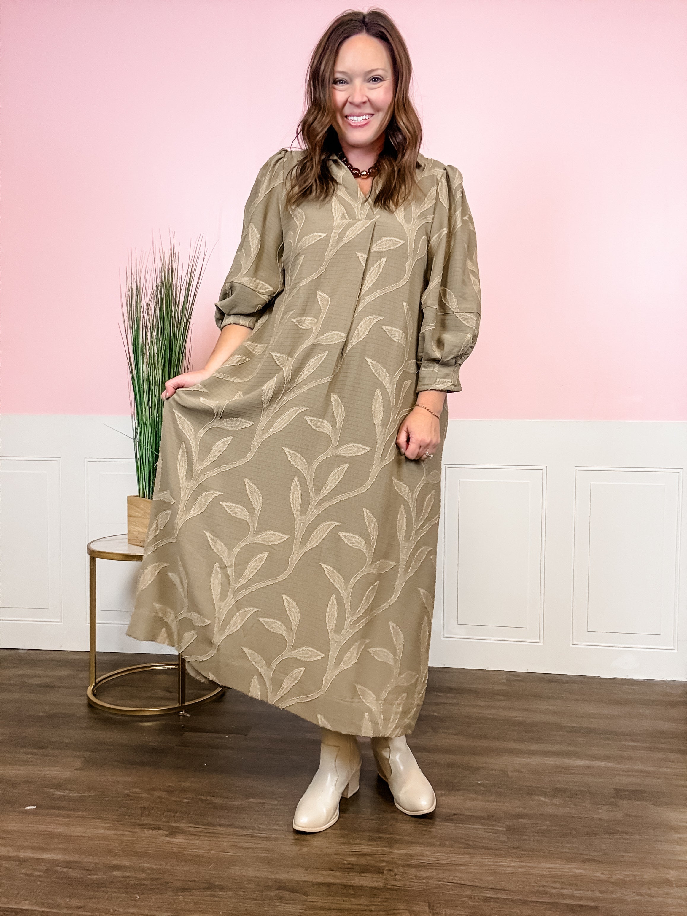 Terracotta Trail Dress - Just a Small Town Girl