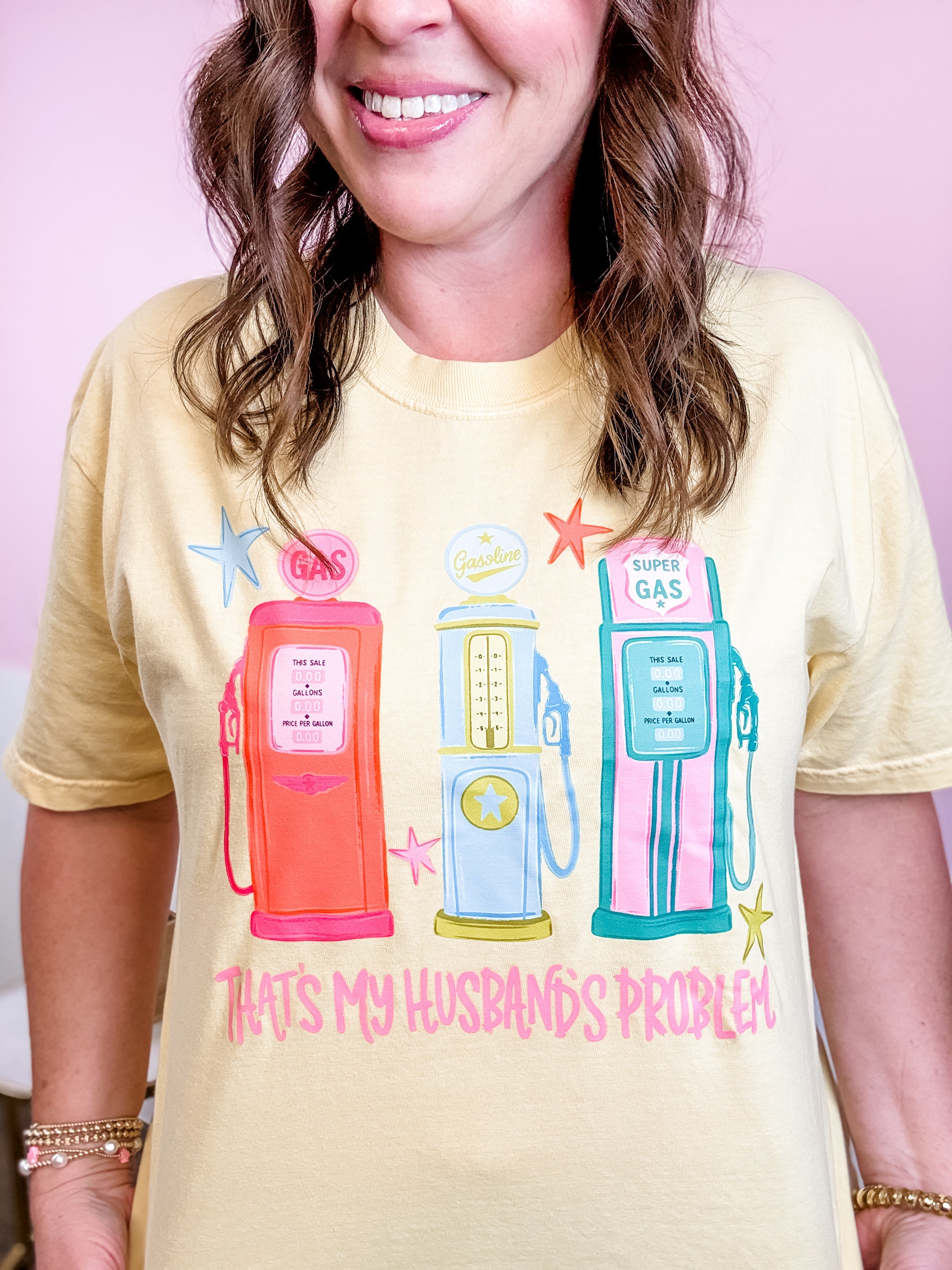 That’s My Husband’s Problem Tee - Just a Small Town Girl