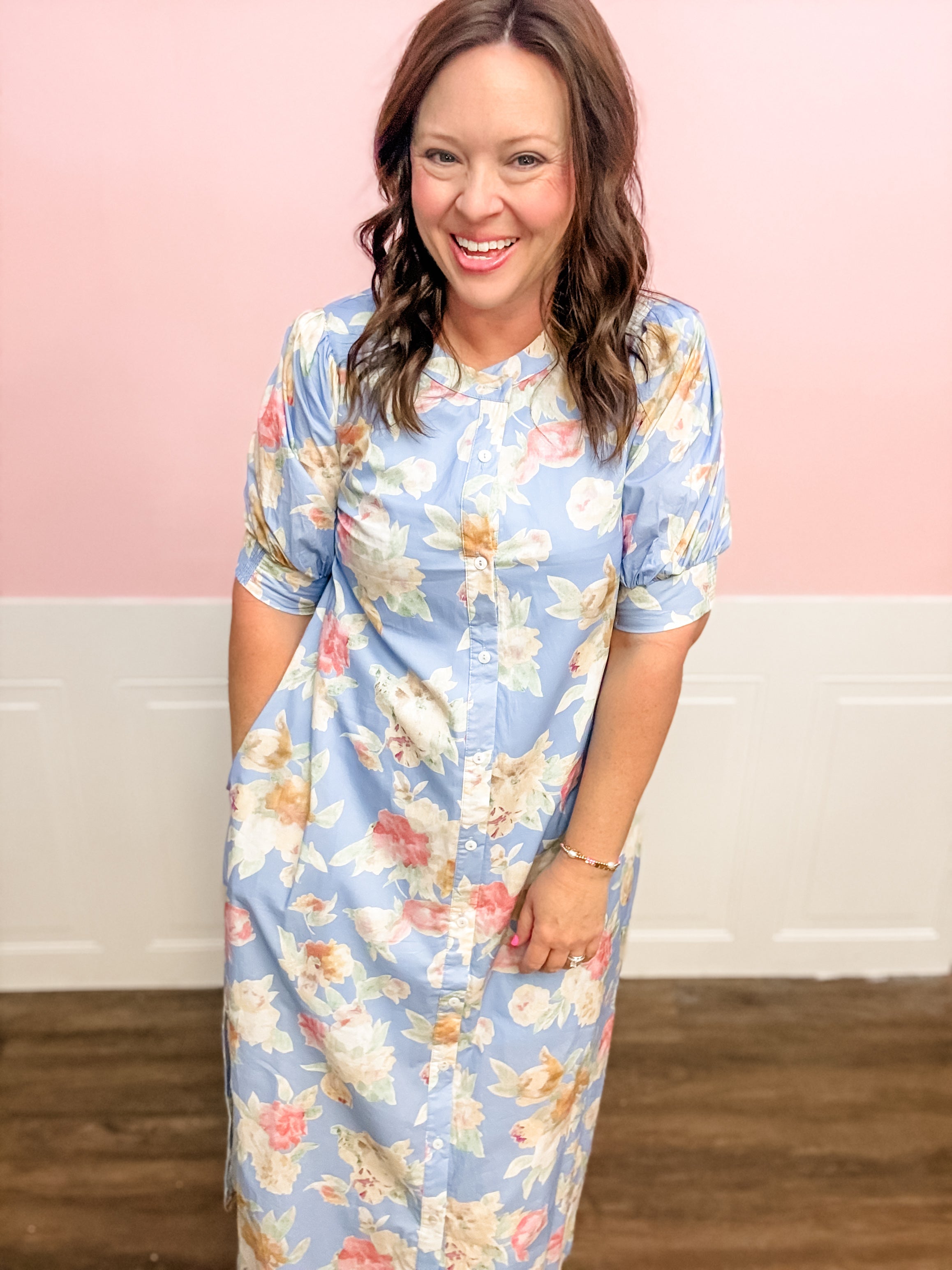 The Bluebell Garden Dress - Just a Small Town Girl