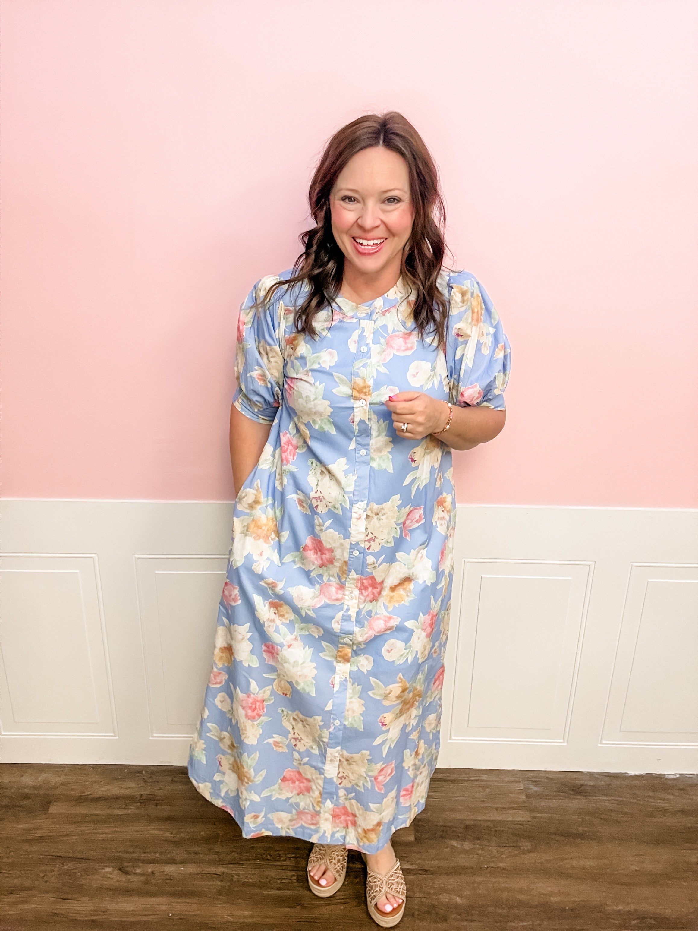 The Bluebell Garden Dress - Just a Small Town Girl