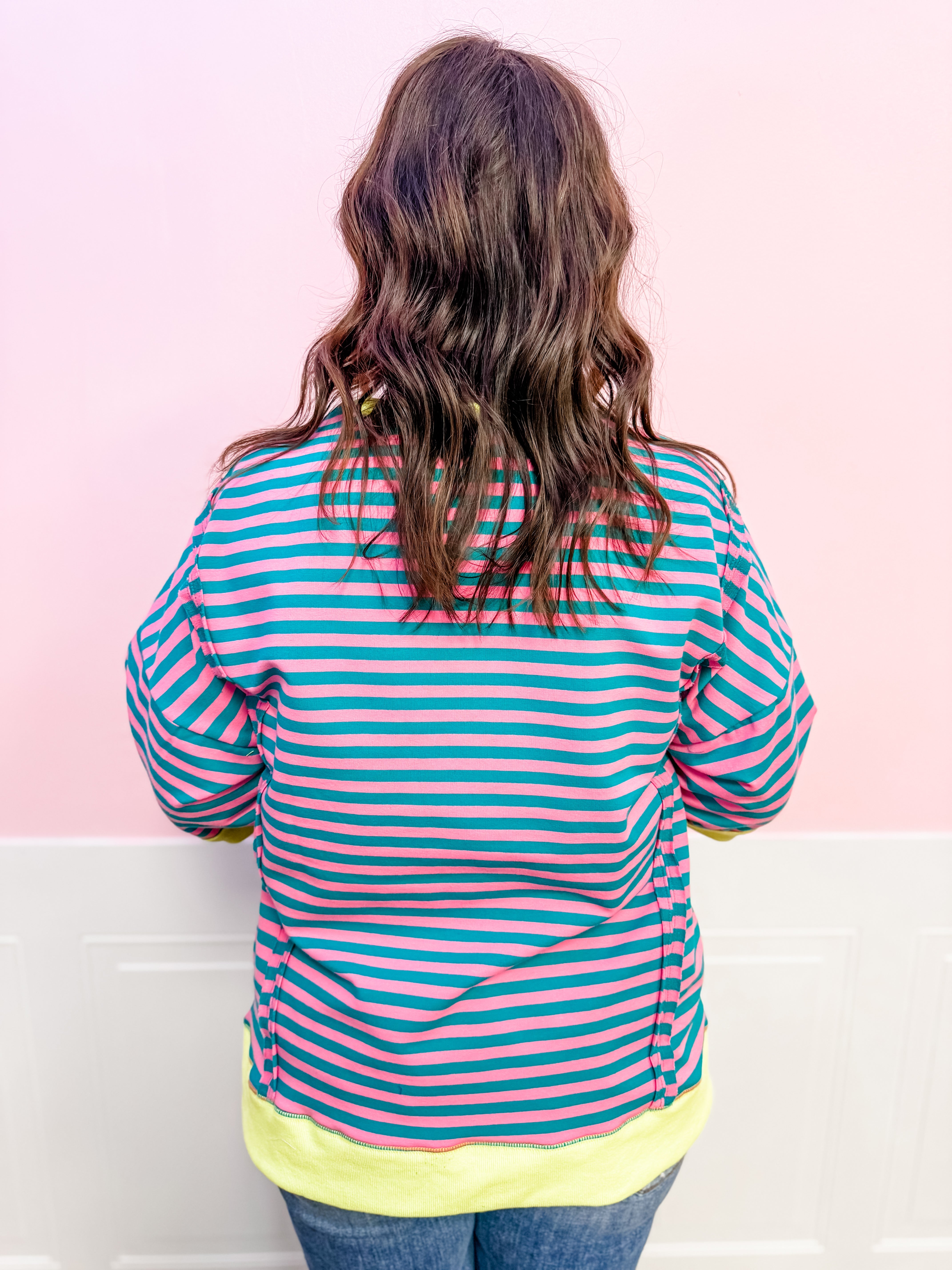 The Boardwalk Breeze Stripe Top - Just a Small Town Girl