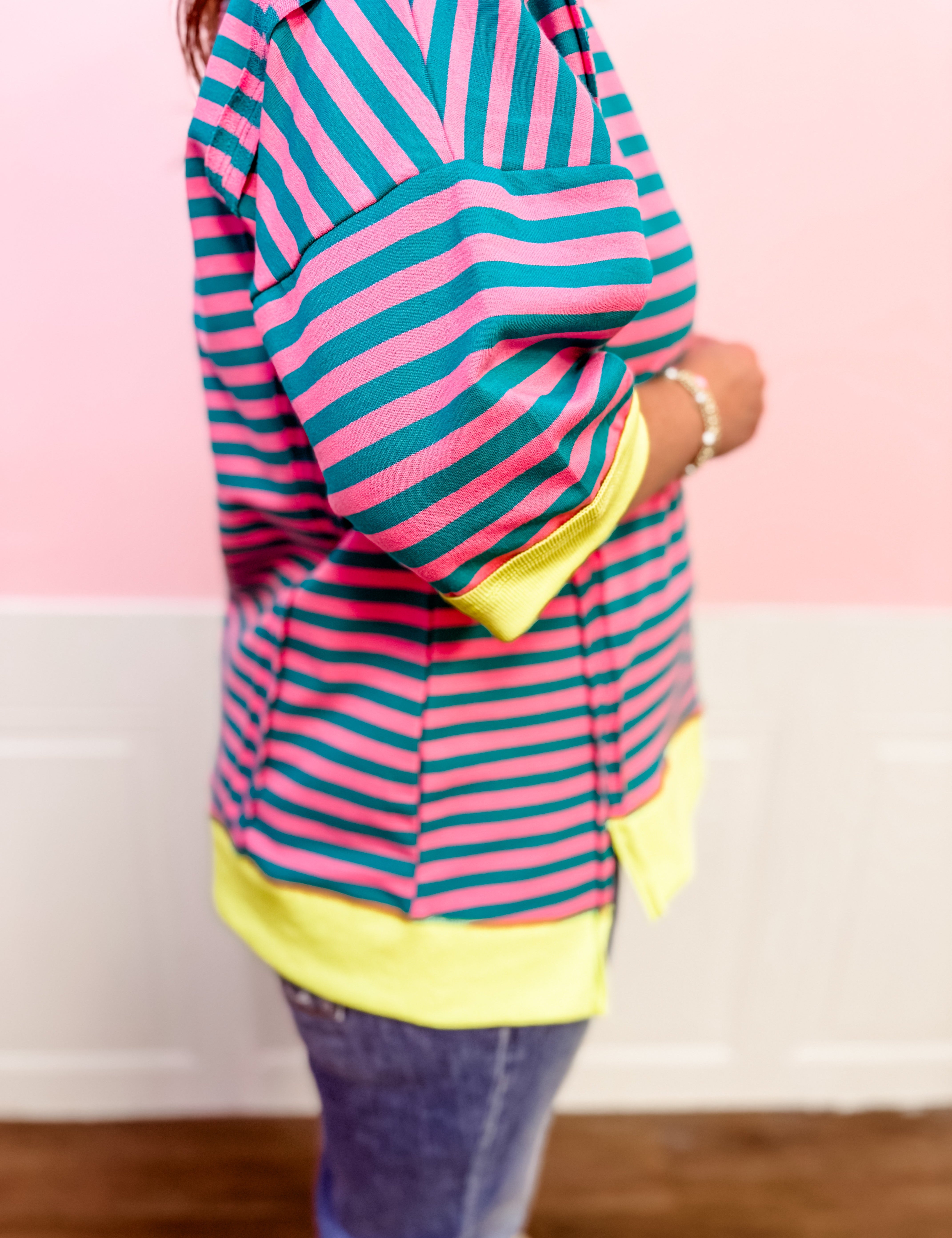 The Boardwalk Breeze Stripe Top - Just a Small Town Girl