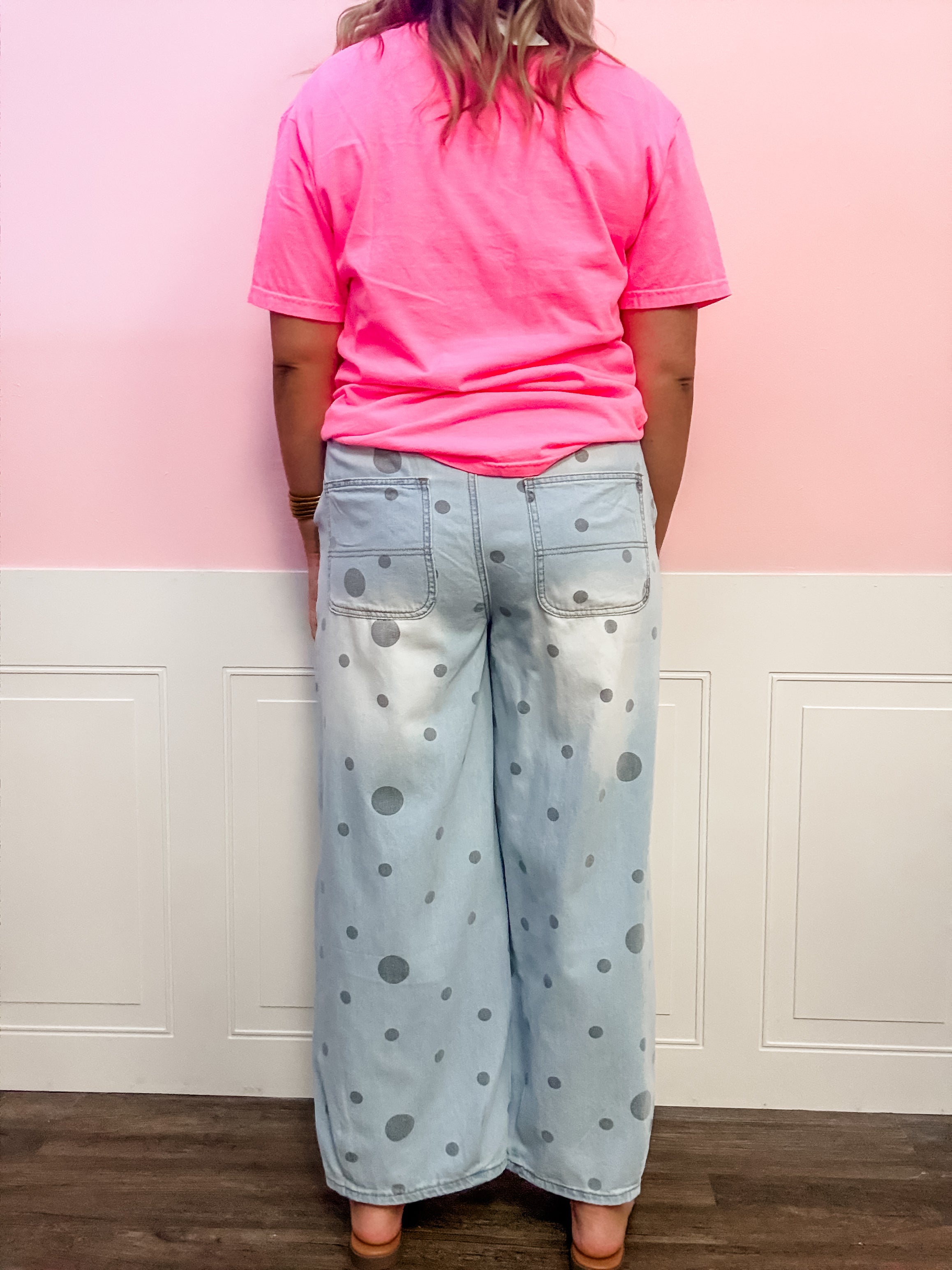The Everyday Dot Denim Pants - Just a Small Town Girl