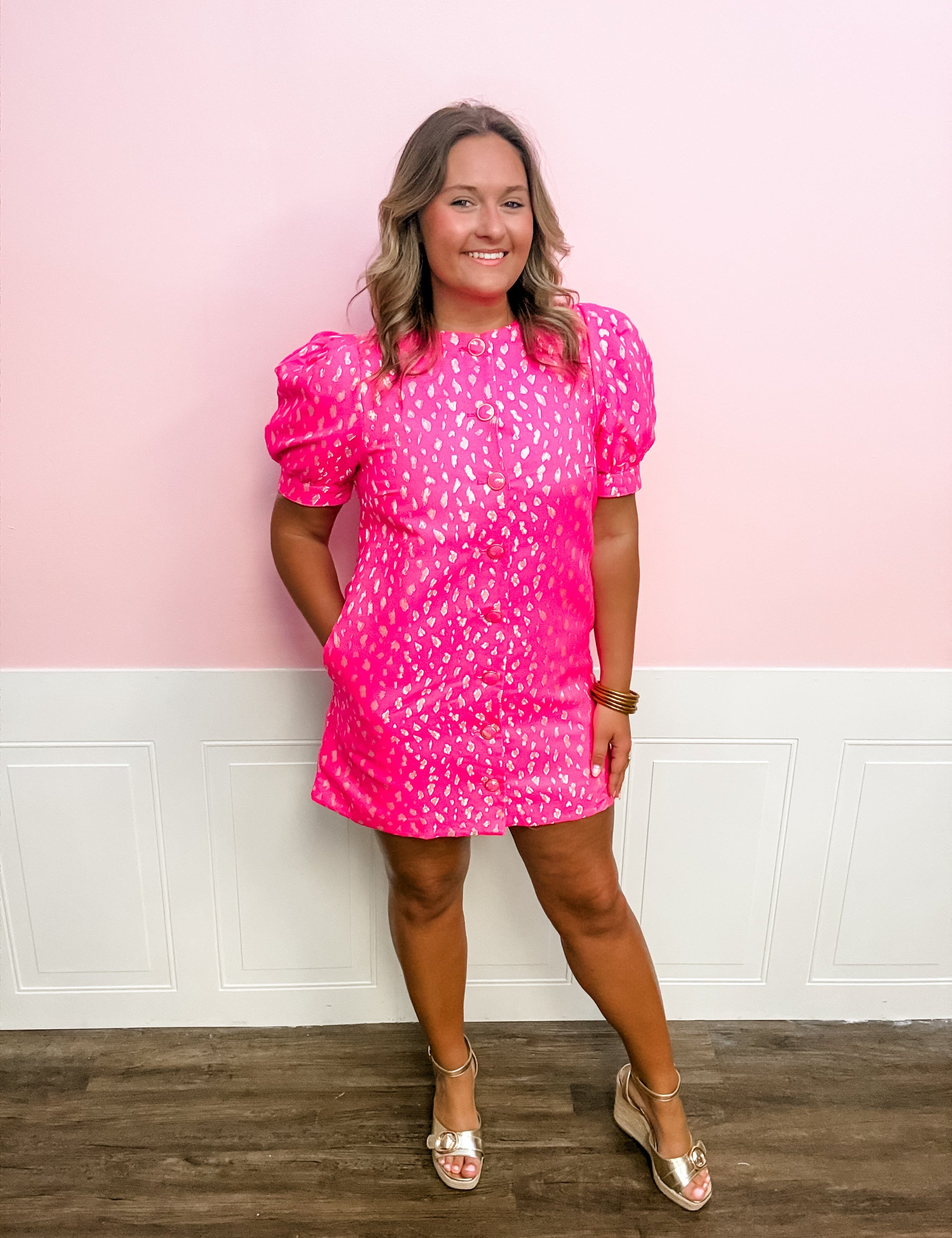 The Golden Hour Glow Dress - Just a Small Town Girl
