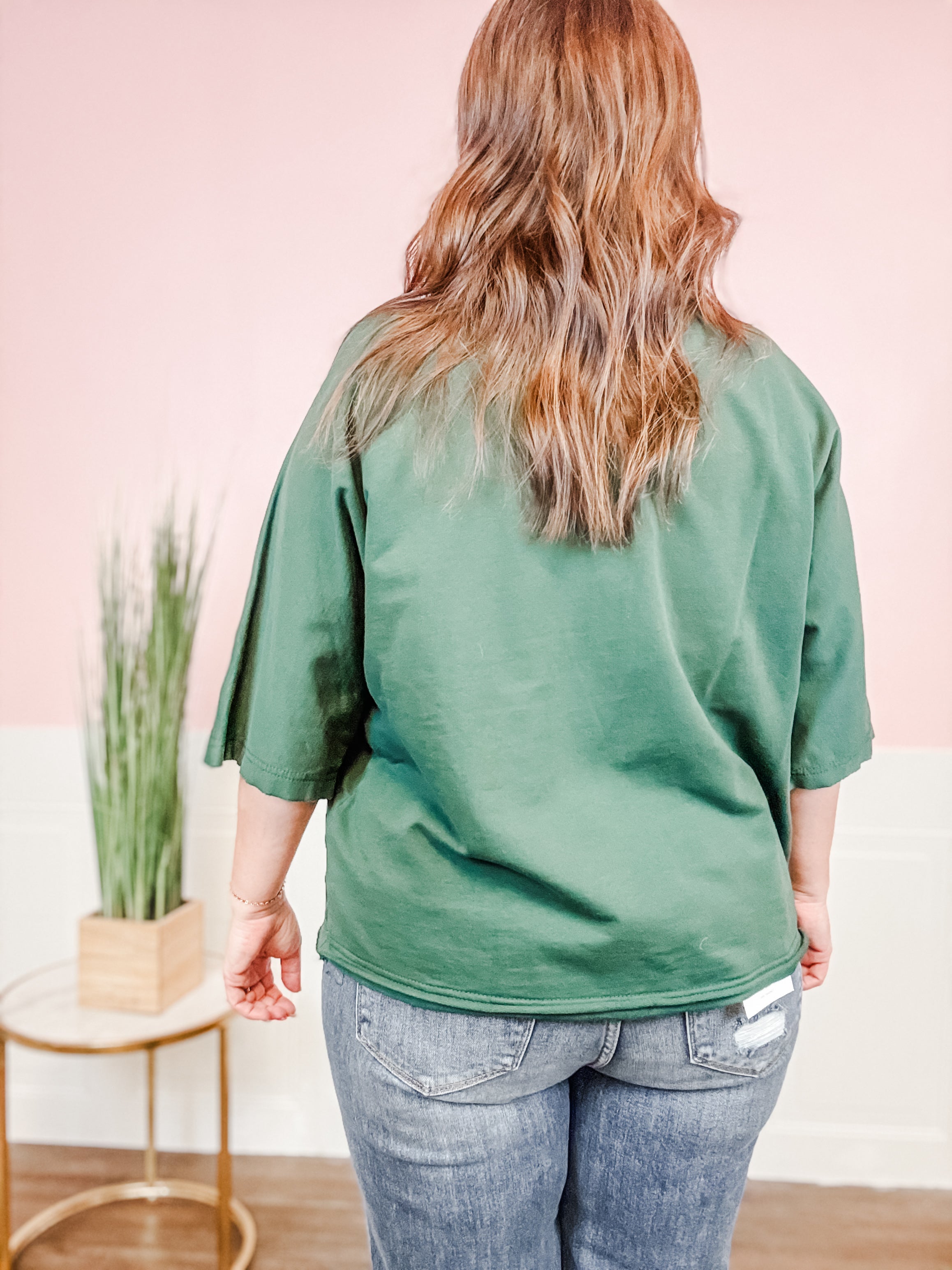 The Mallard Patchwork Tee - Just a Small Town Girl
