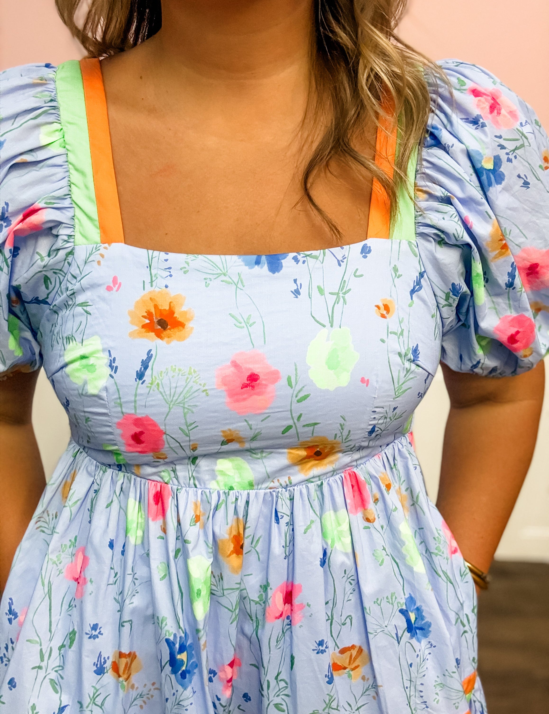 The Painted Garden Pop Dress - Just a Small Town Girl