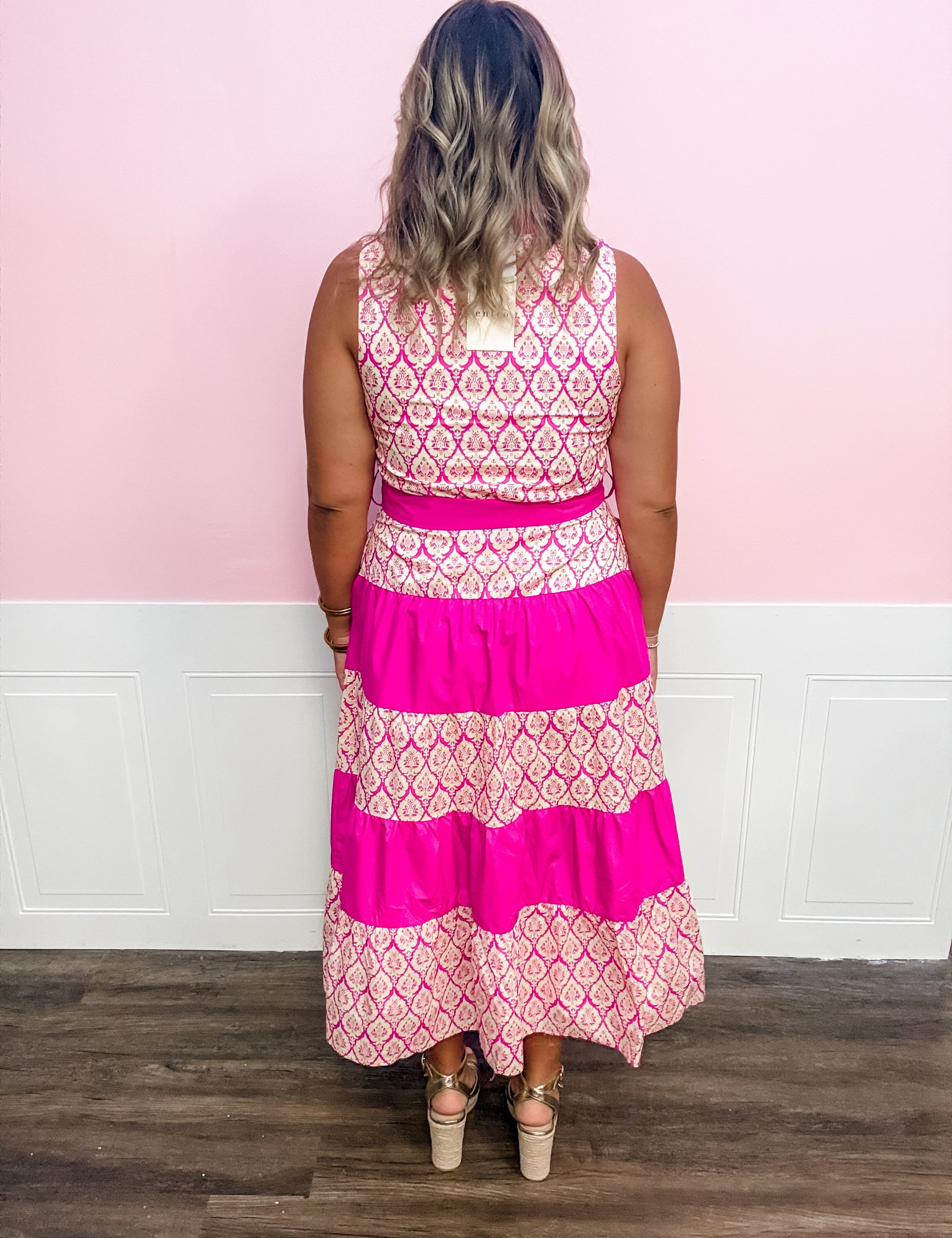 The Pink Charm Maxi Dress - Just a Small Town Girl