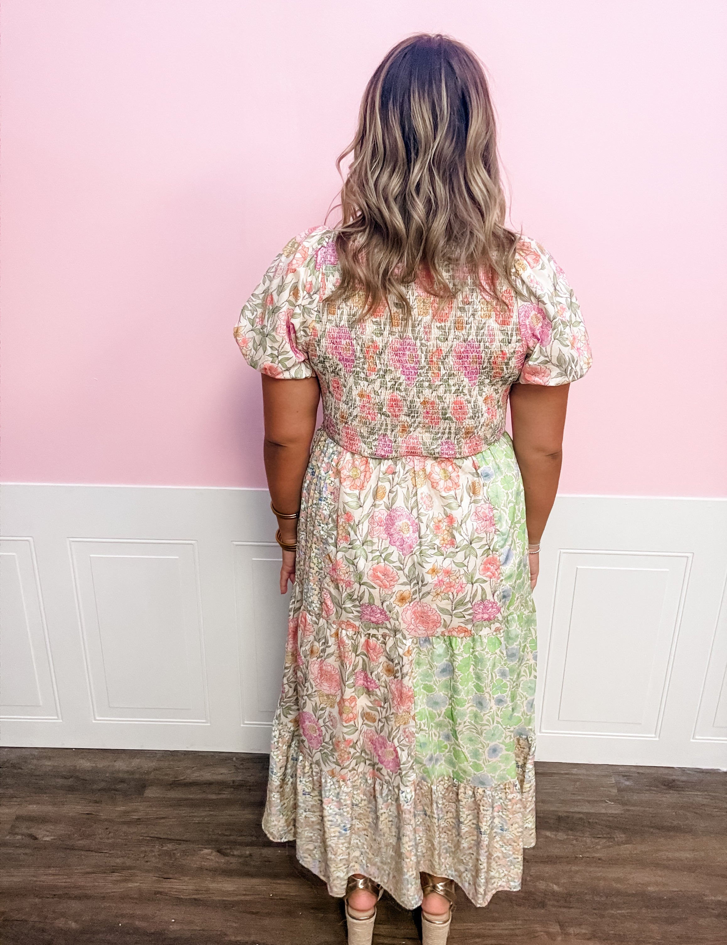 The Sweet Meadow Smocked Midi Dress - Just a Small Town Girl
