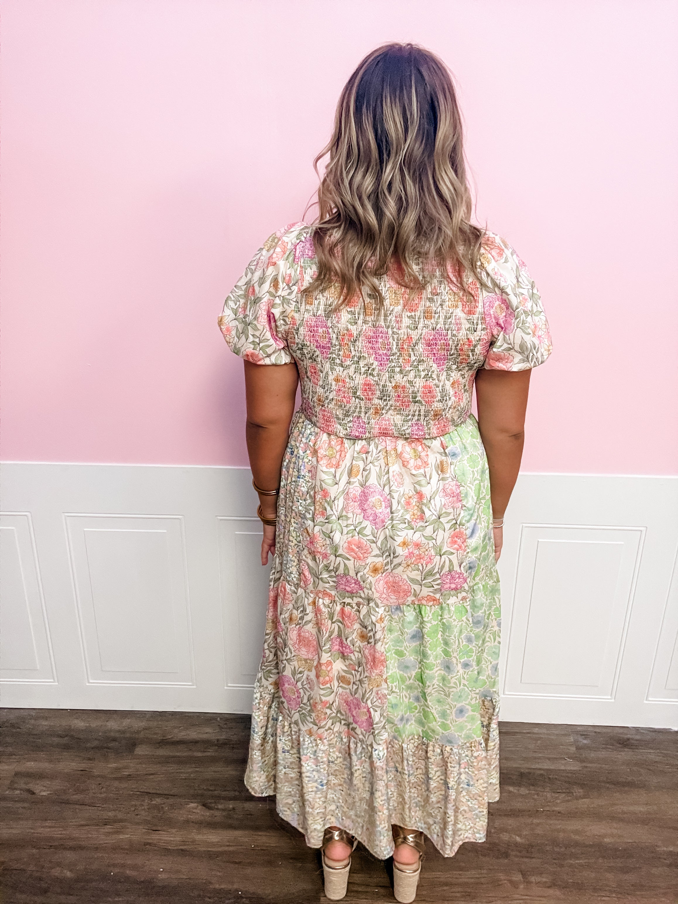 The Sweet Meadow Smocked Midi Dress - Just a Small Town Girl