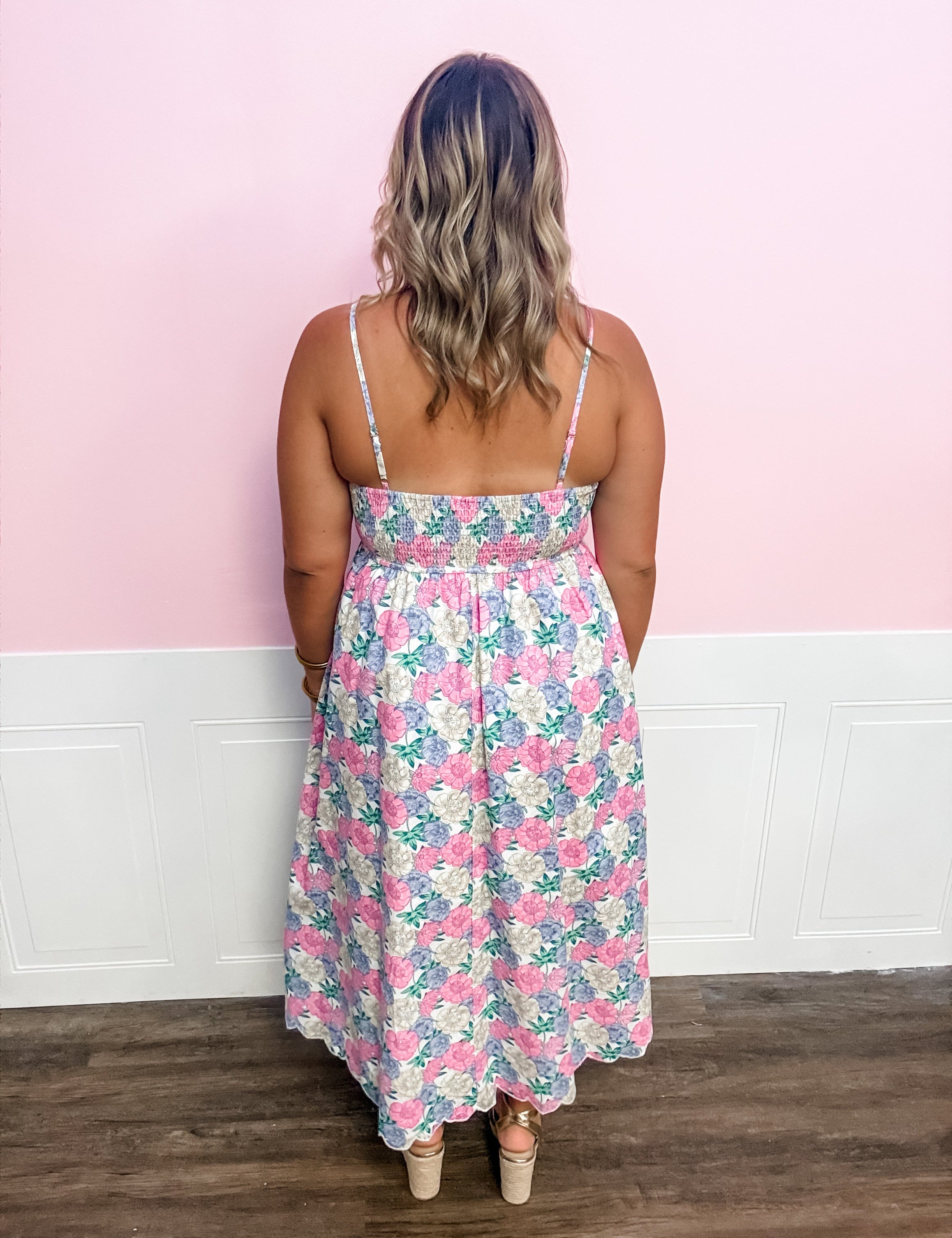 The Vintage Garden Slip Dress - Just a Small Town Girl